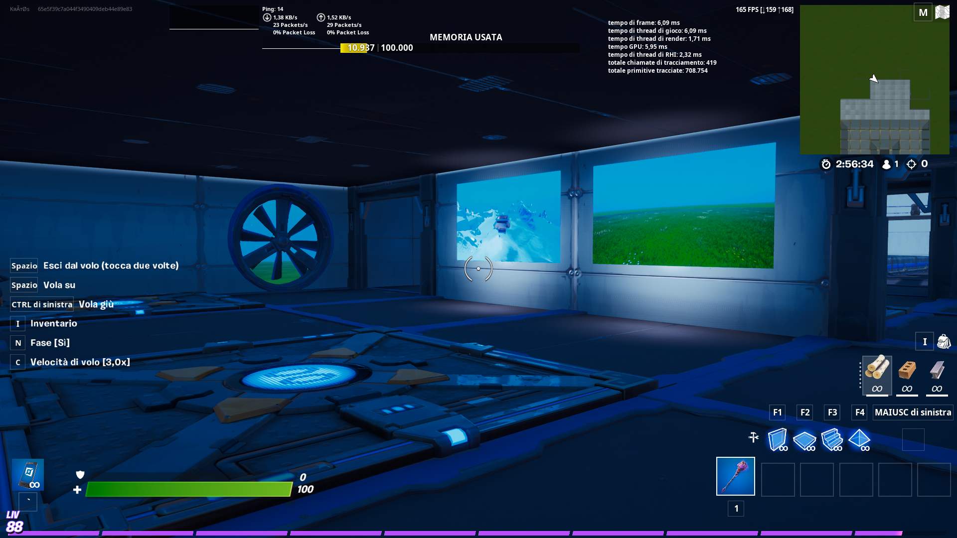 GUN GAME BURNING HALL