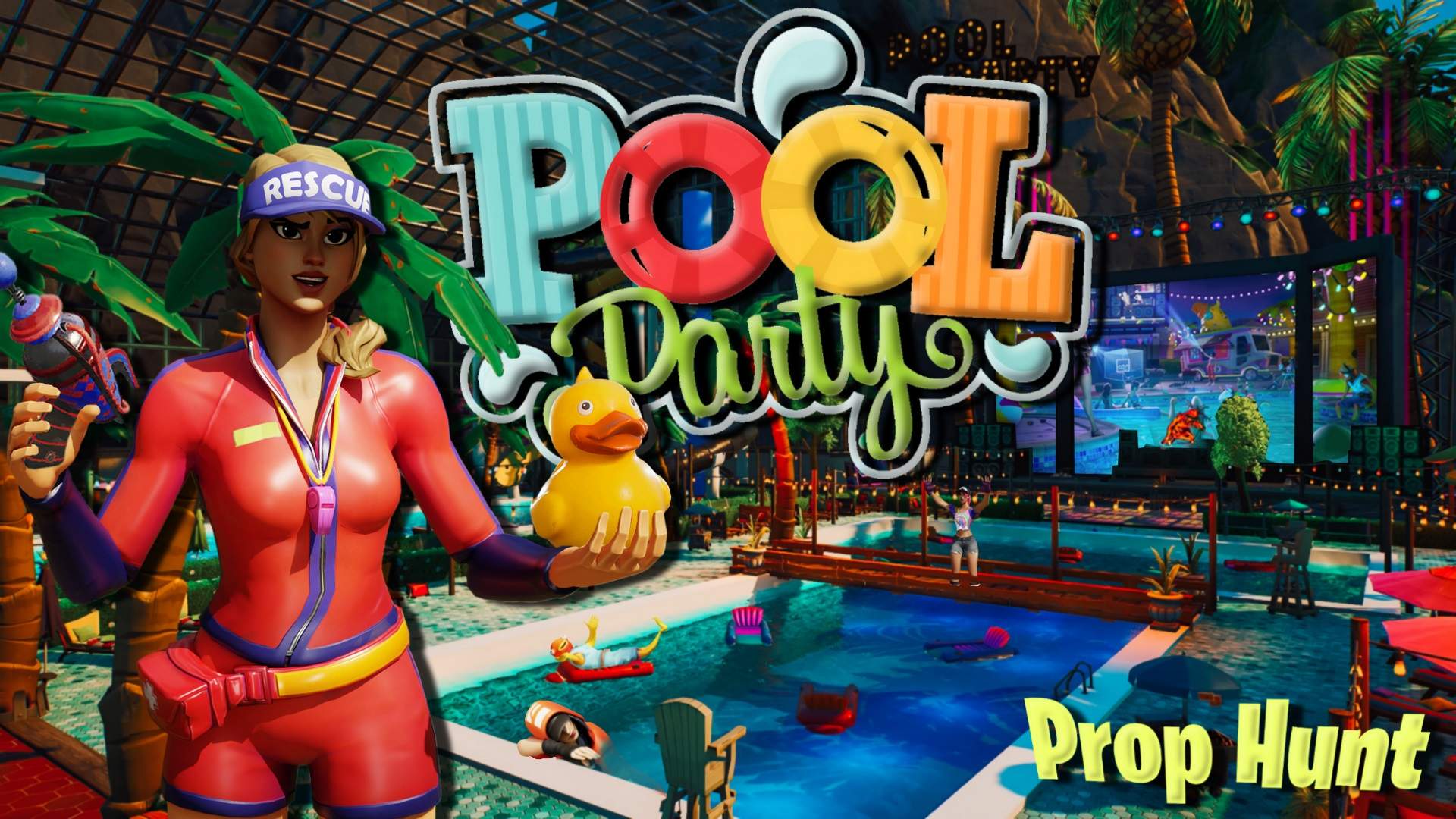 🎉🤽‍♀️Pool Party - Prop Hunt🤽‍♀️🎉