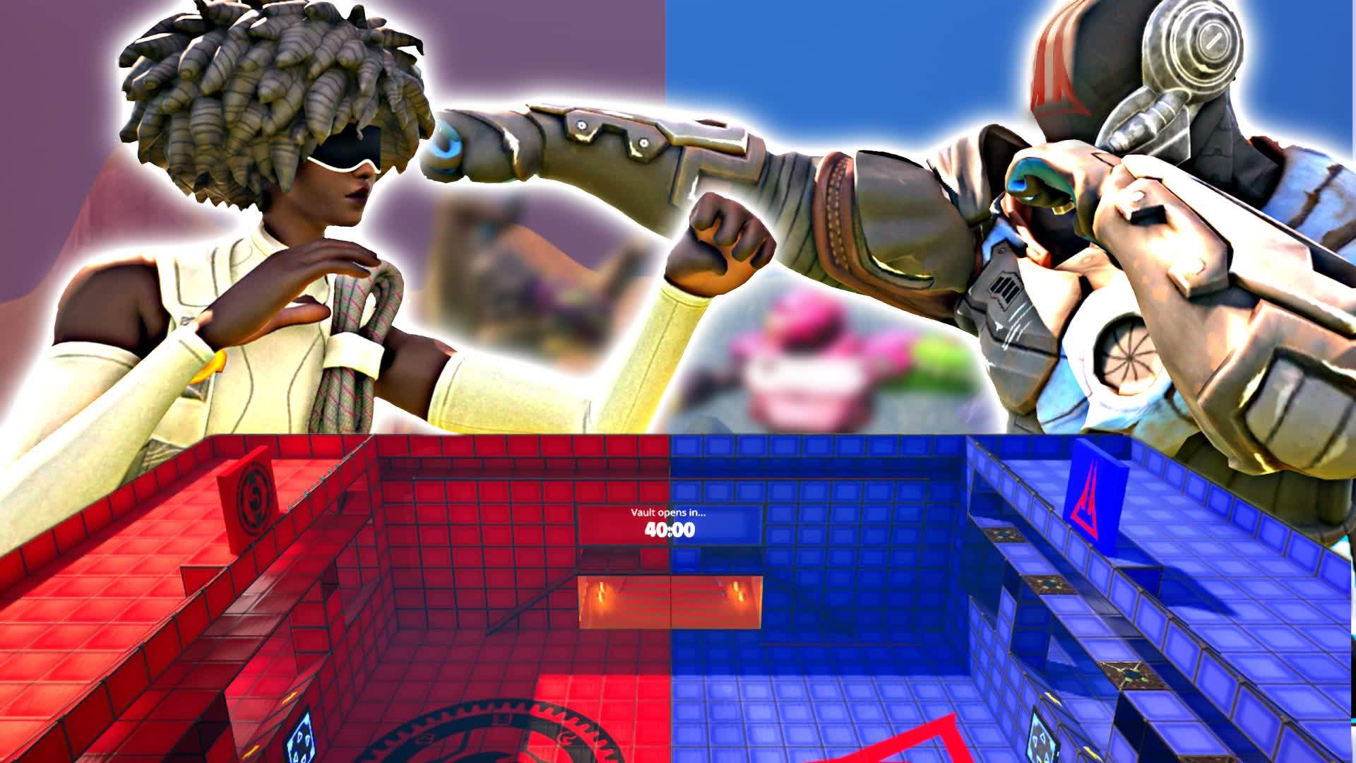 RED vs BLUE - The Seven vs IO 🔴🔵