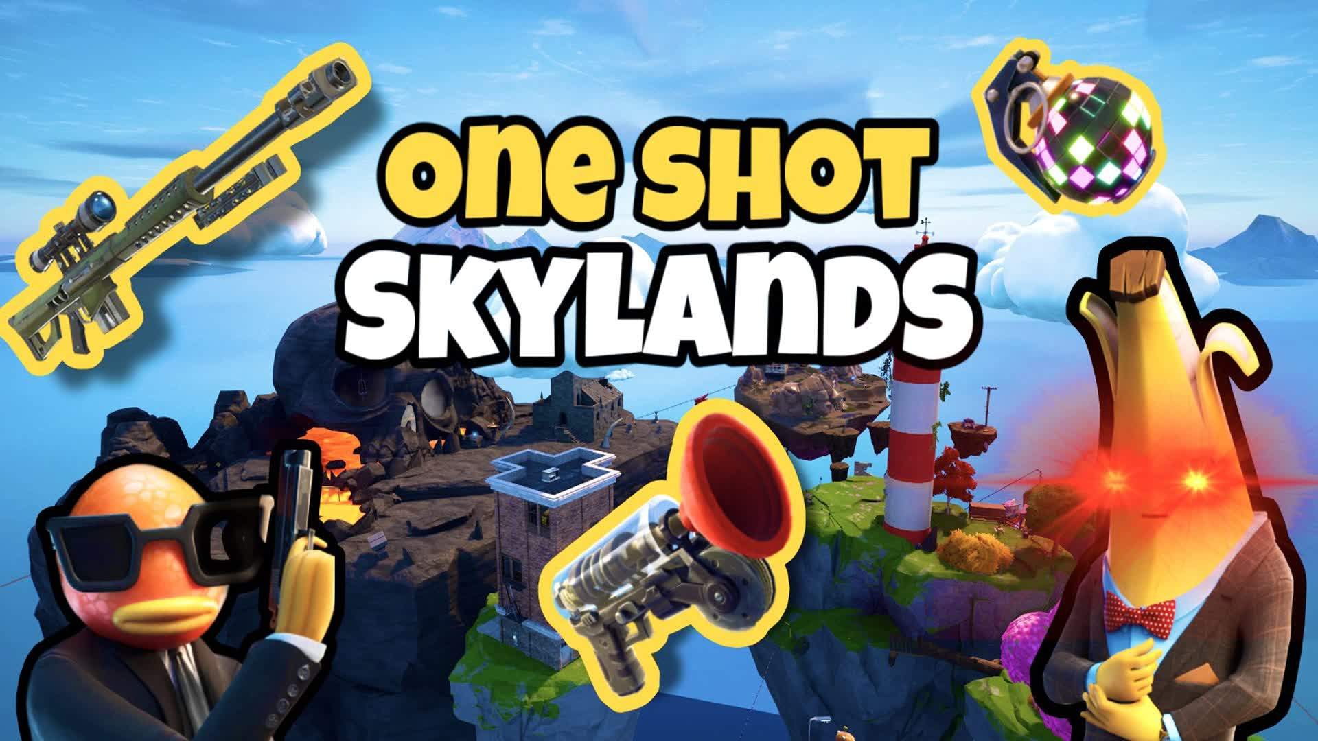 ⭐Crazy One Shot Skylands🎯☁️🏝️