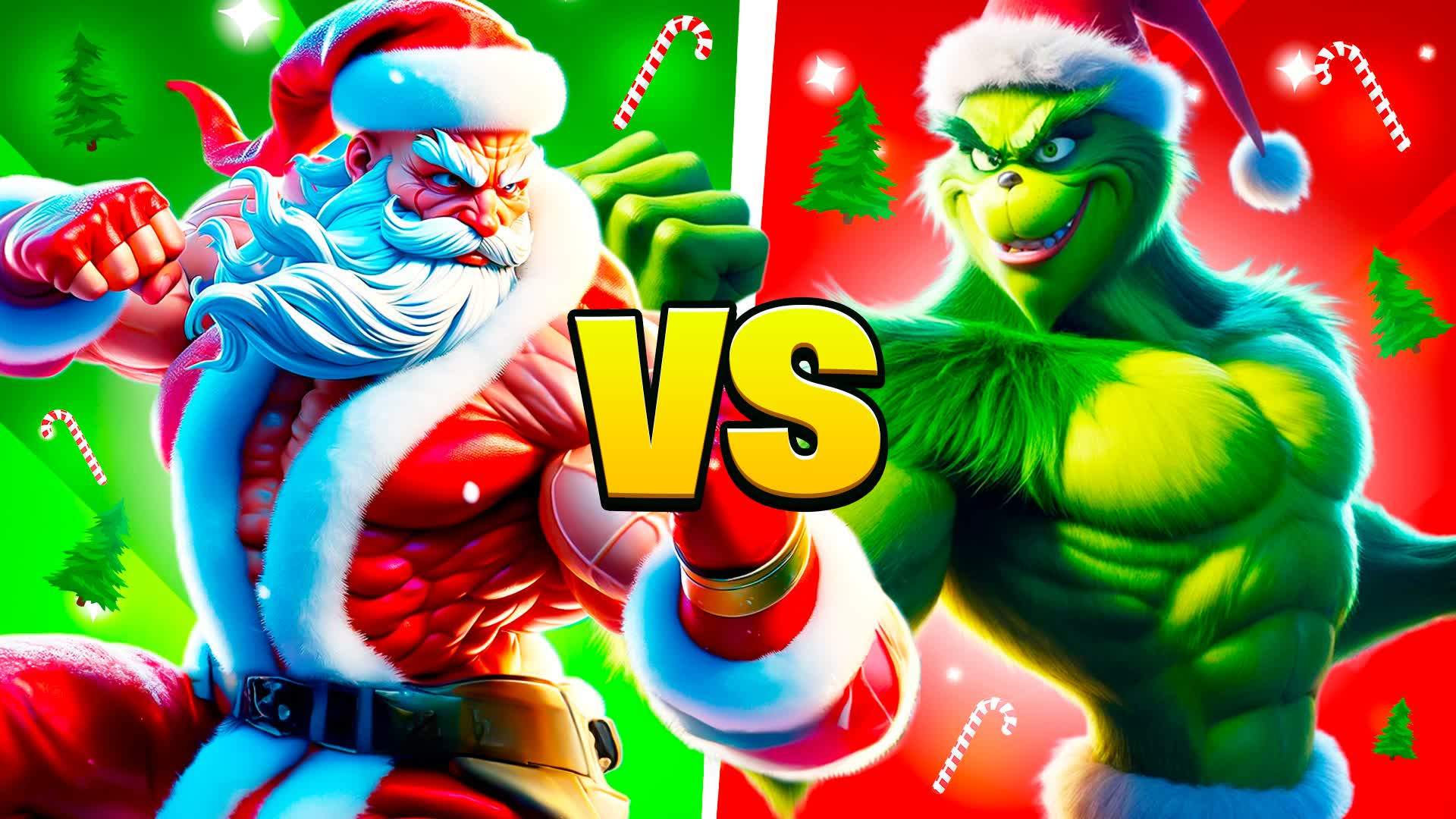 🐸GRINCH VS SANTA🎅