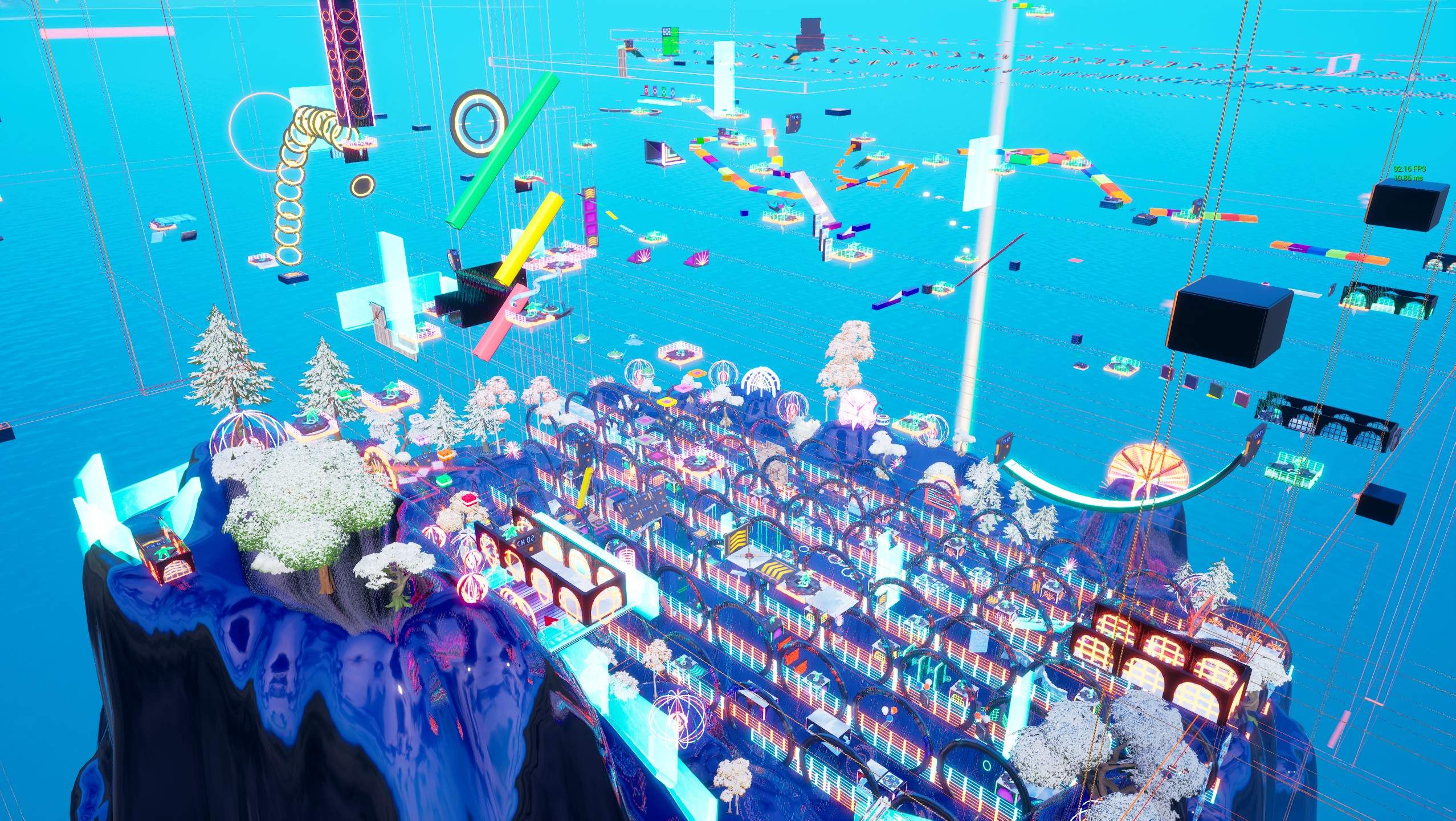 NEON NIGHT PART 2 - 100 LEVEL FUNRUN