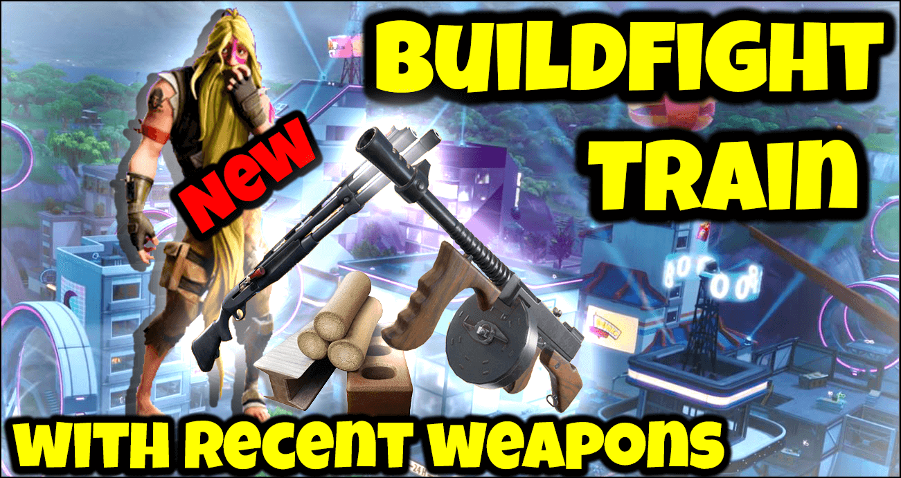 buildfight news weapons trainning - fortnite hunger games code