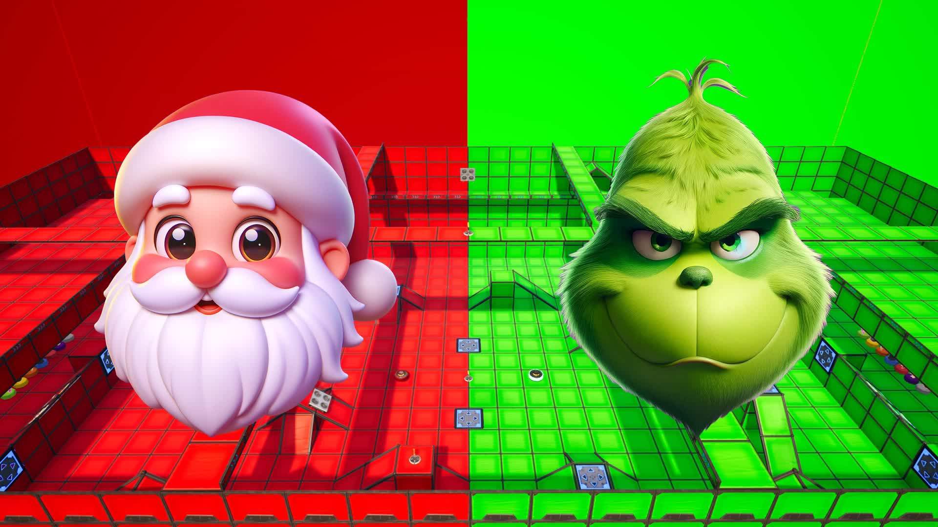 🎯ONE SHOT SANTA VS GRINCH🔴🟢