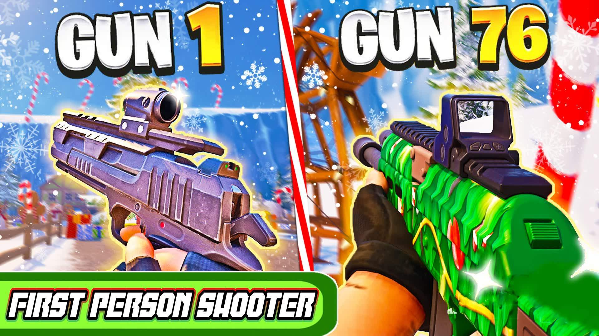NEW YEAR 2025🎄 FIRST PERSON🔫GUN GAME