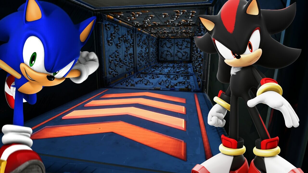 *SONIC* DEATHRUN PARKOUR *SPEED*