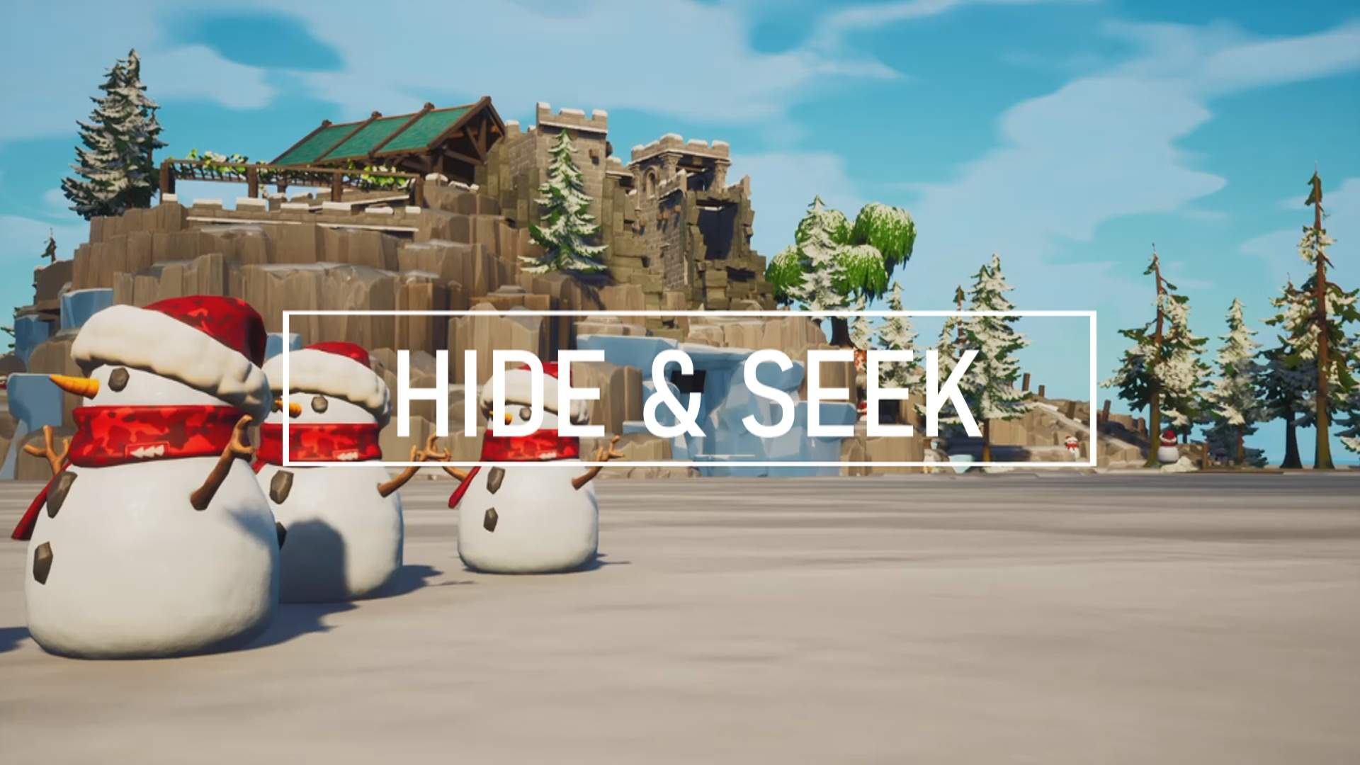 SNOWY CASTLE HIDE AND SEEK