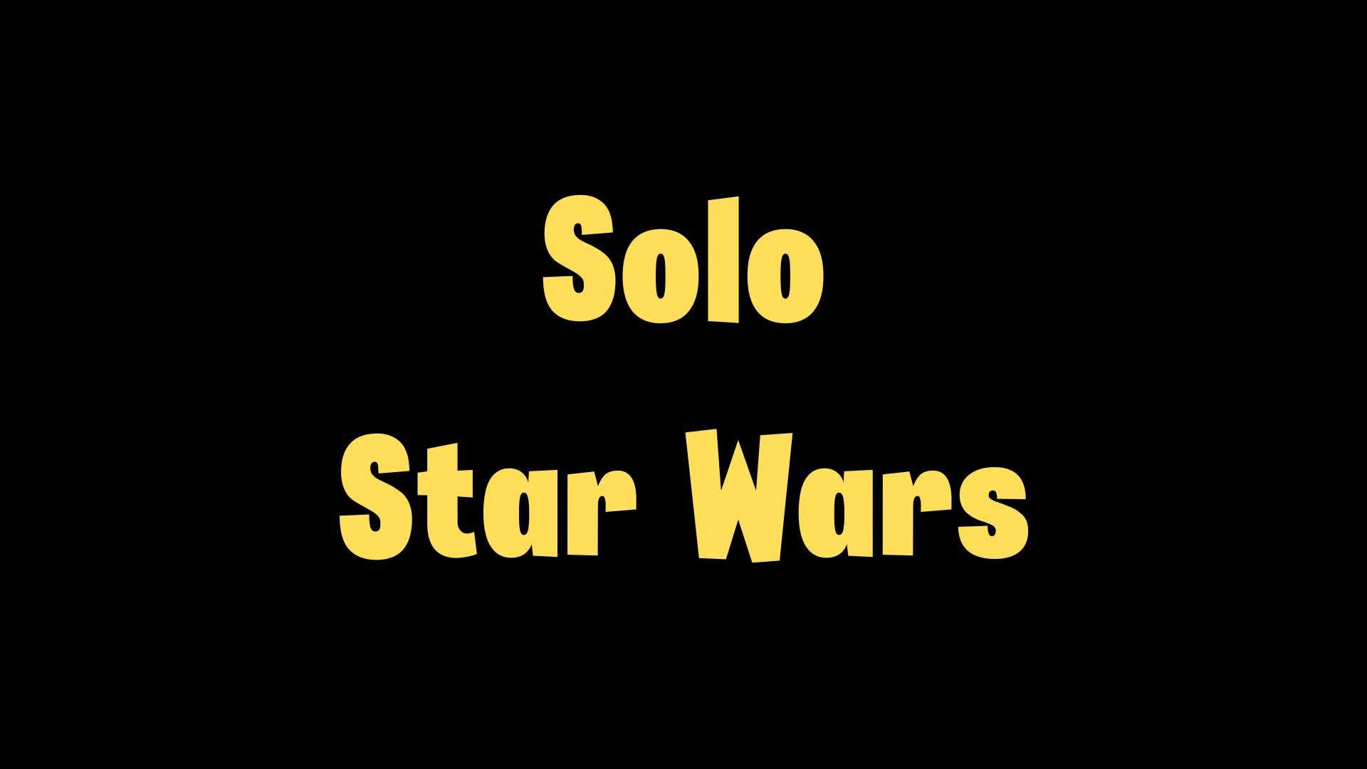 Solo Star Wars
