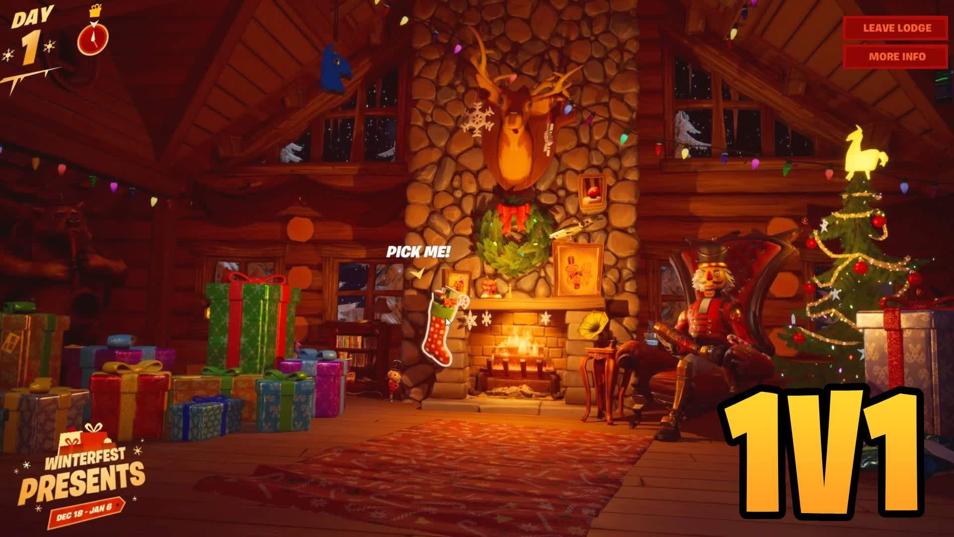 Winterfest Cabin 1v1 🎄