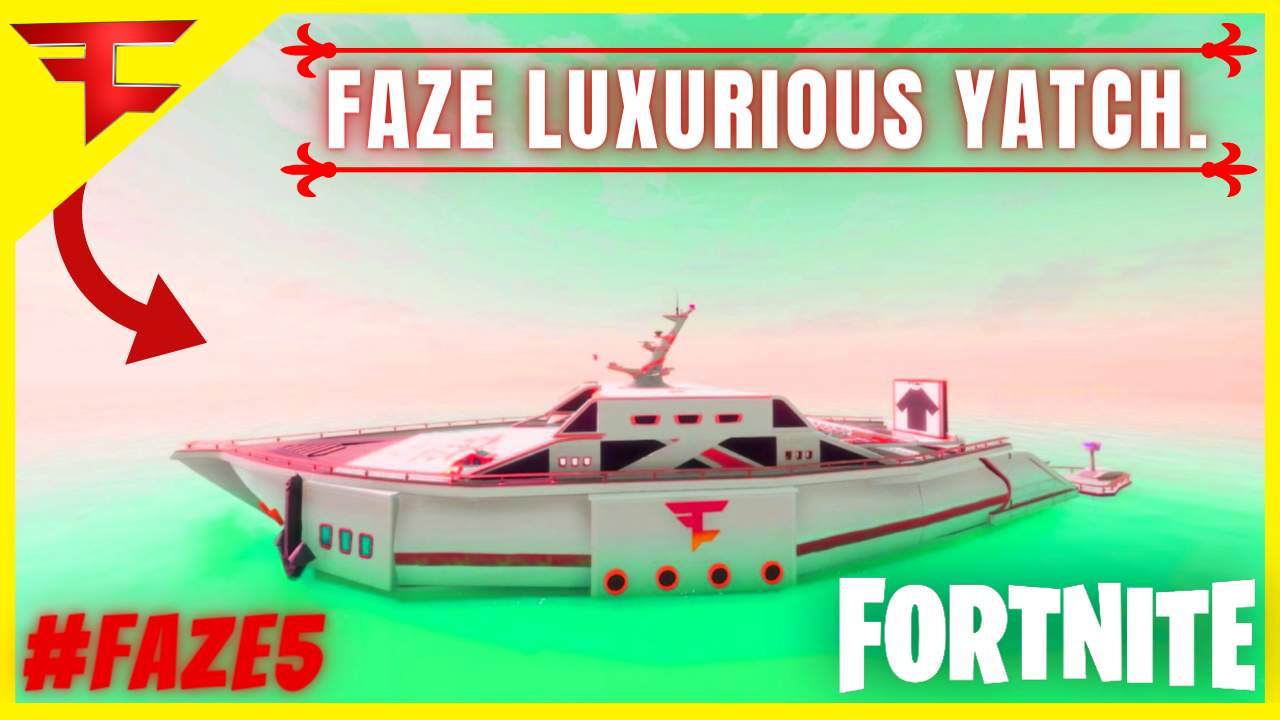 THE FAZE CLAN‘S LUXURIOUS YACHT 1V1/FFA.