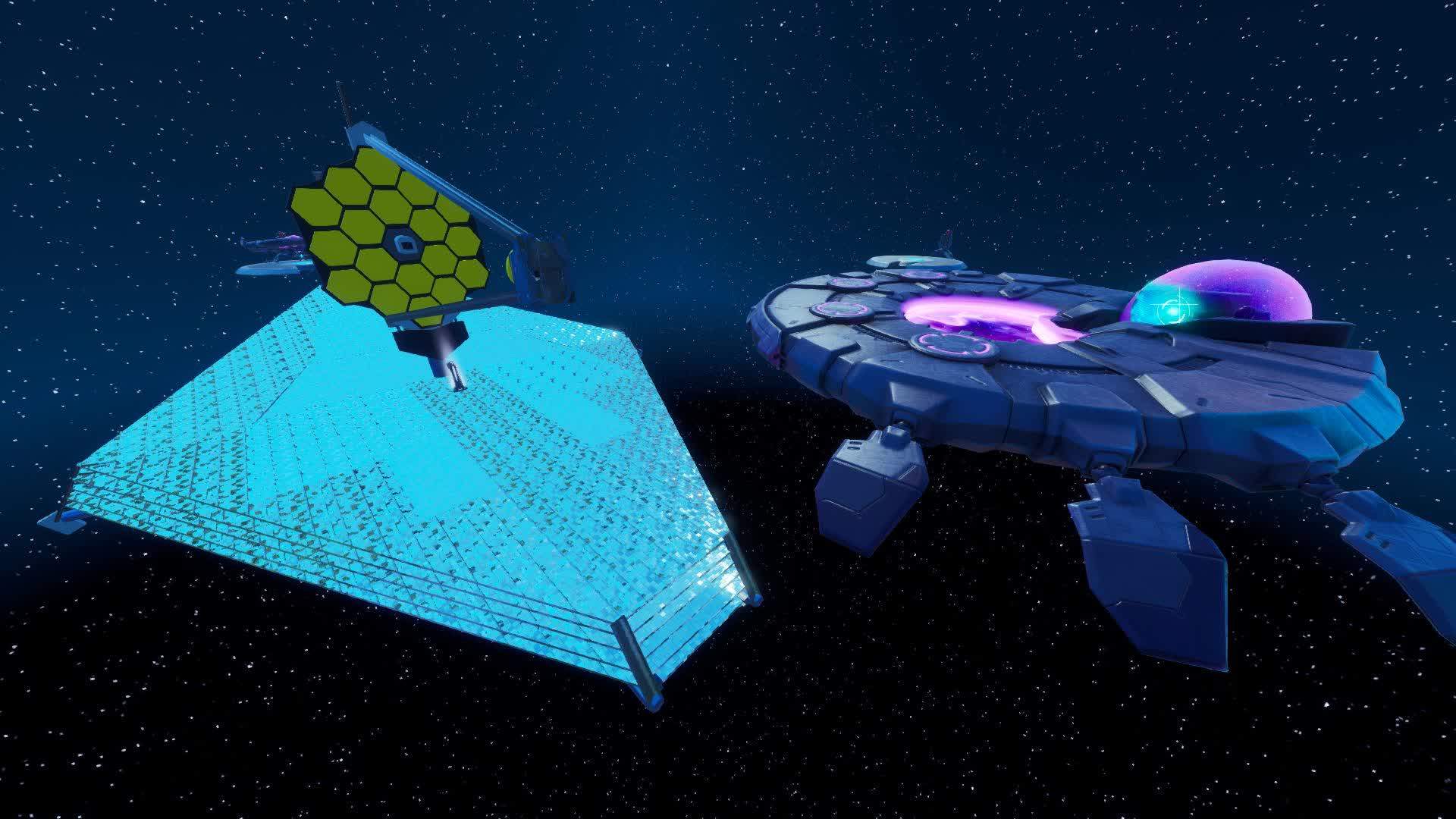 JAMES WEBB TELESCOPE - UFO BATTLE