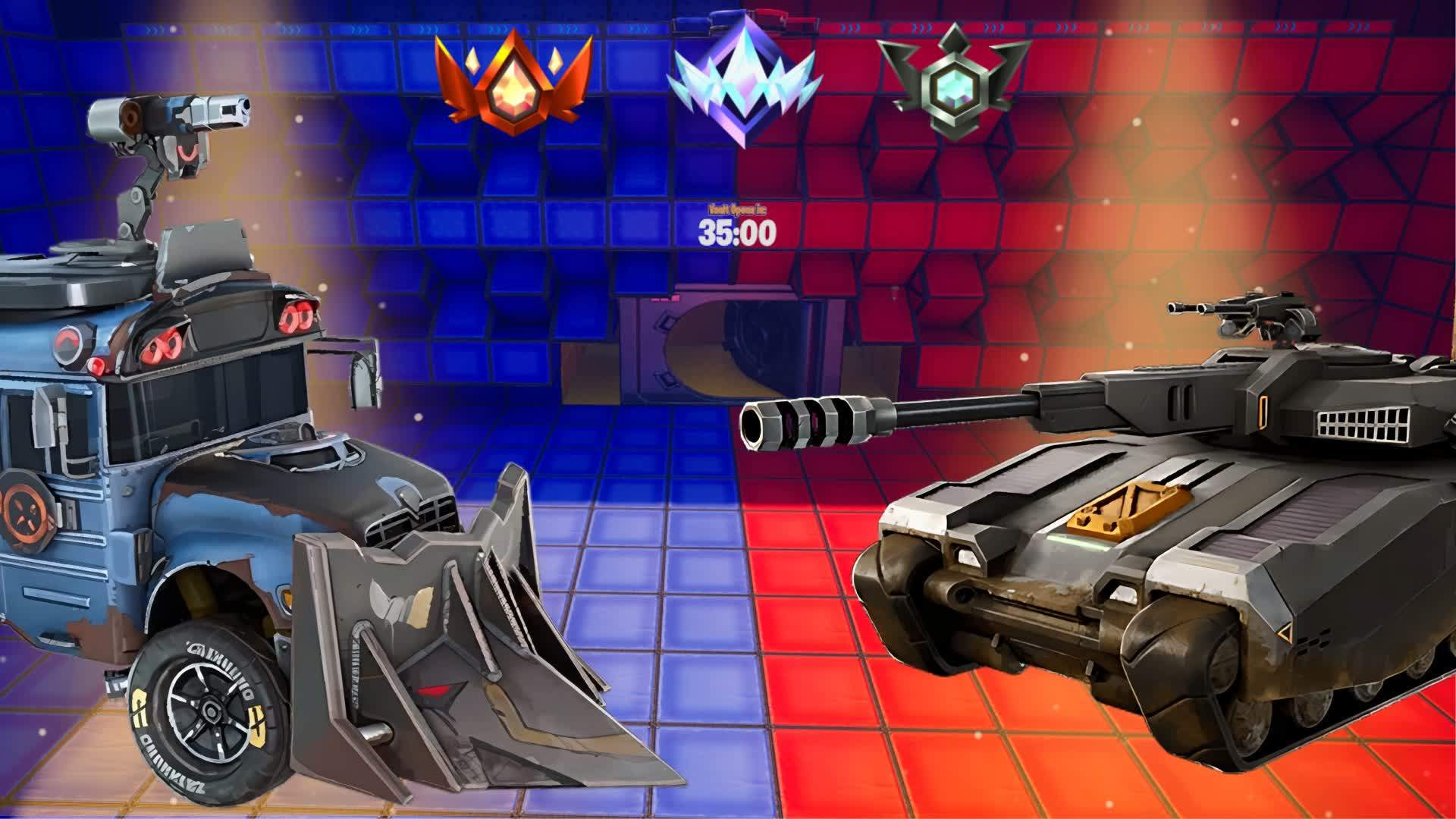 🛡️ ARMORED RED VS BLUE 🔴🔵