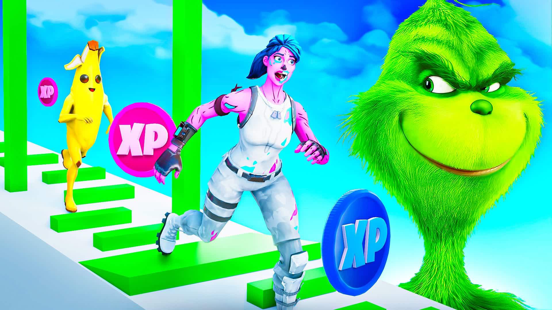 👹 THE GRINCH DEATHRUN 100 LEVELS 👹