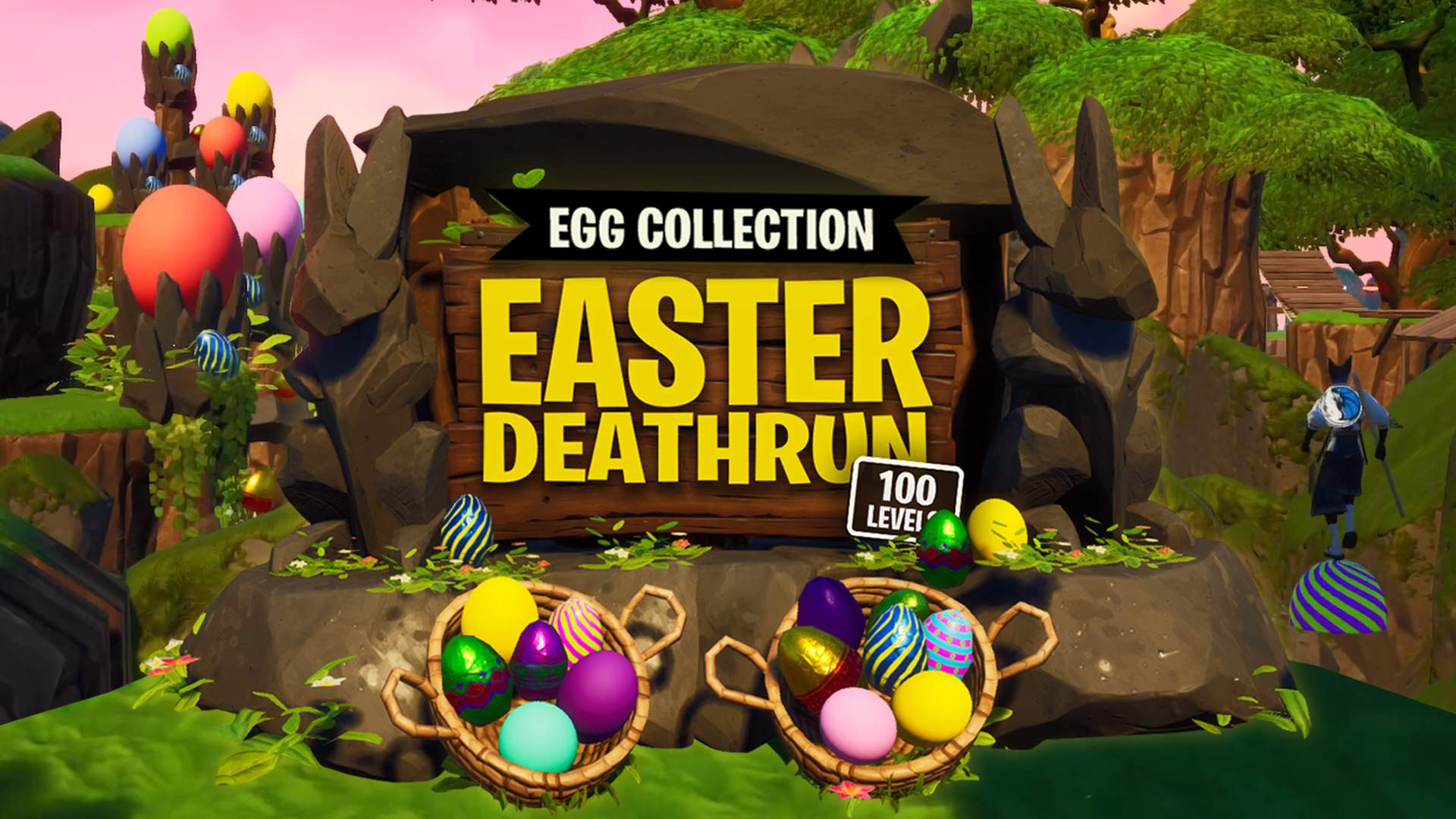100LVL SPRING DEATHRUN: EGG COLLECTION🐇