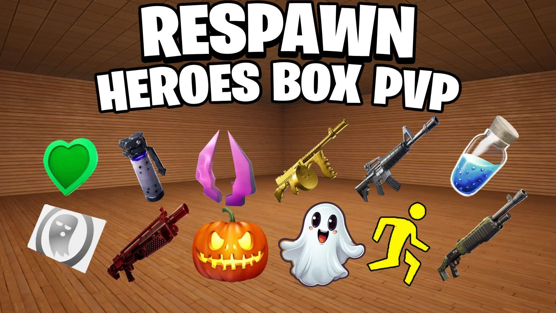 📦 BOX PVP 🎃 RESPAWN HEROES 🦸