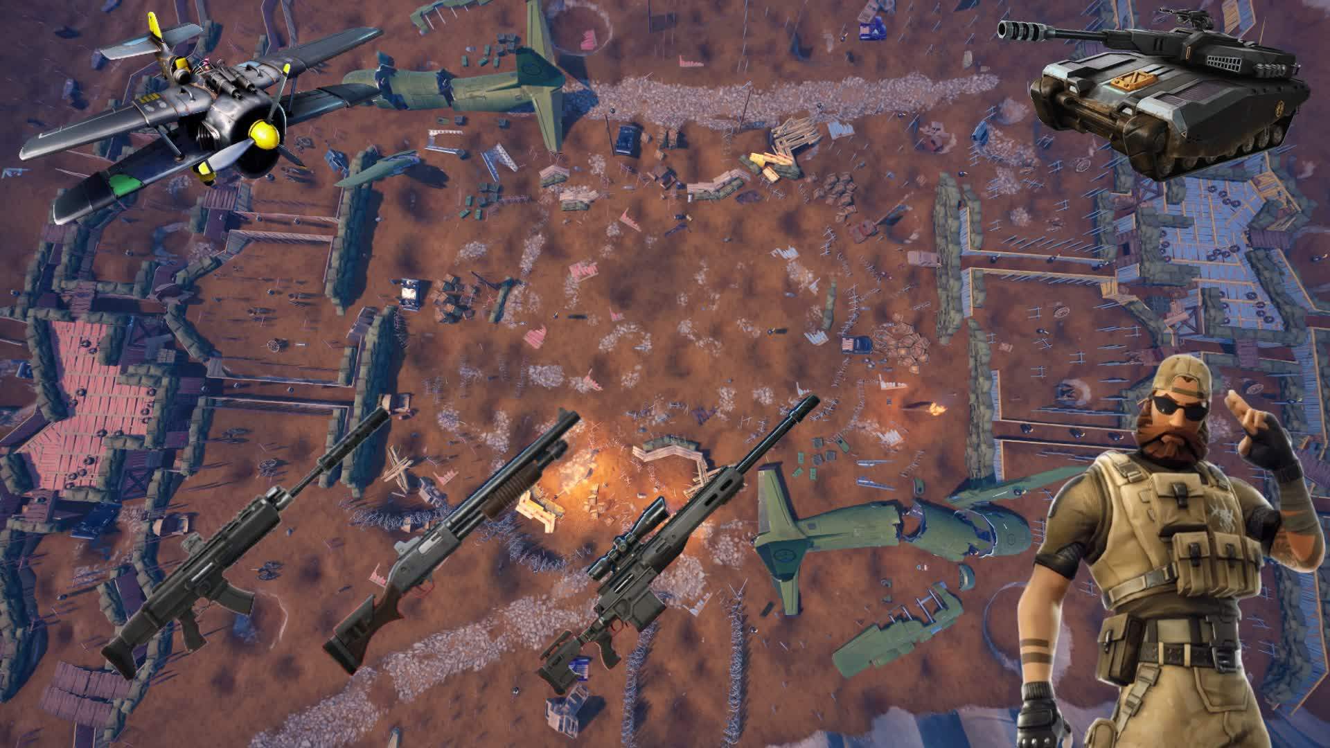 RED VS BLUE - TRENCH WARFARE🔴🔵