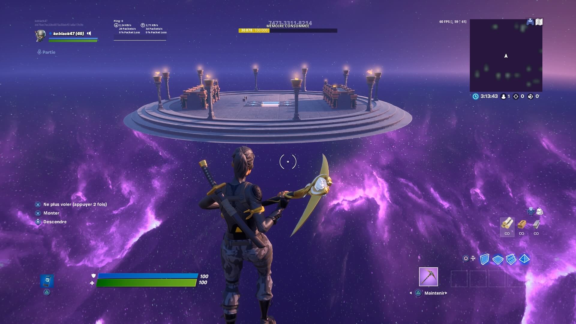 ARèNE BUILDFIGHT 1VS1 (MODE GALAXY)