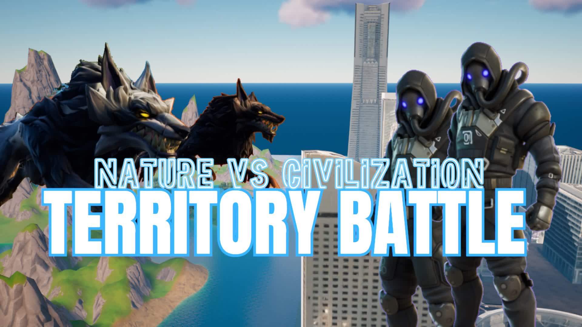 TERRITORY BATTLE Nature vs Civilization