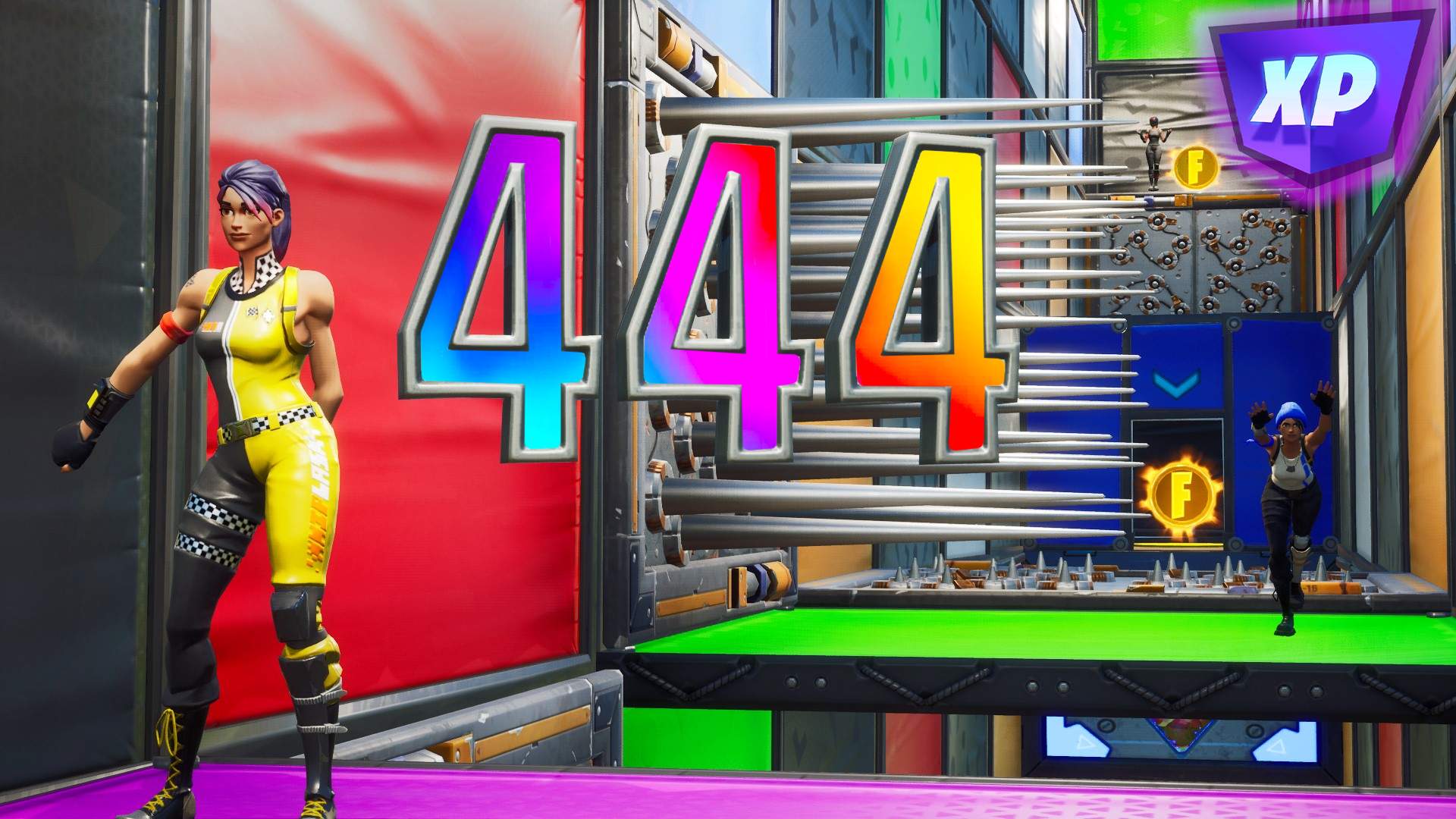 444 LEVELS DEATHRUN 🎮