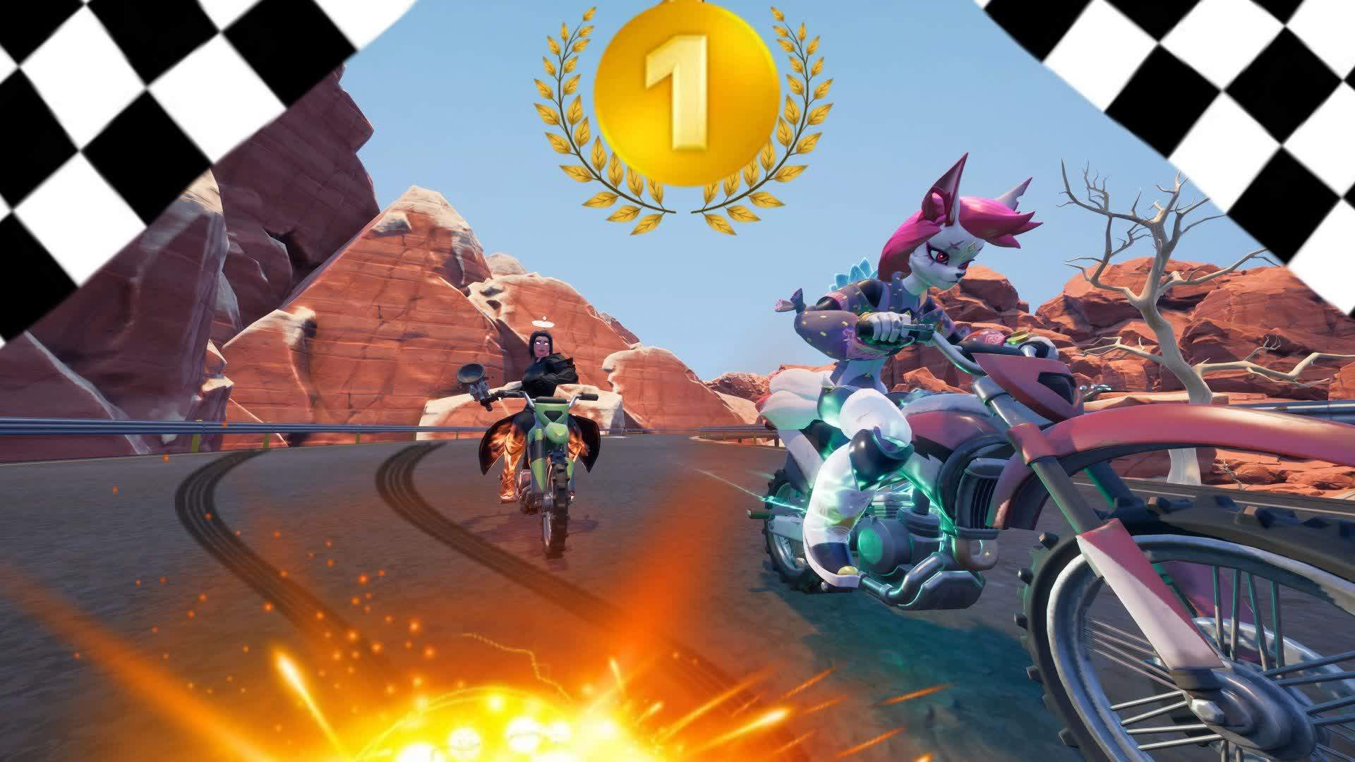 Canyon Race!!! (Moto édition)