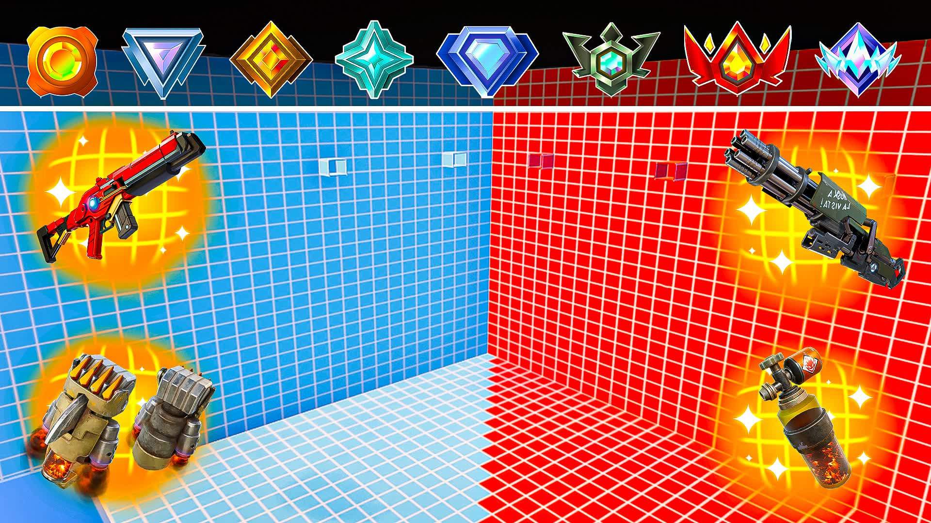 RED BLUE FFA ALL GUNS 🏆