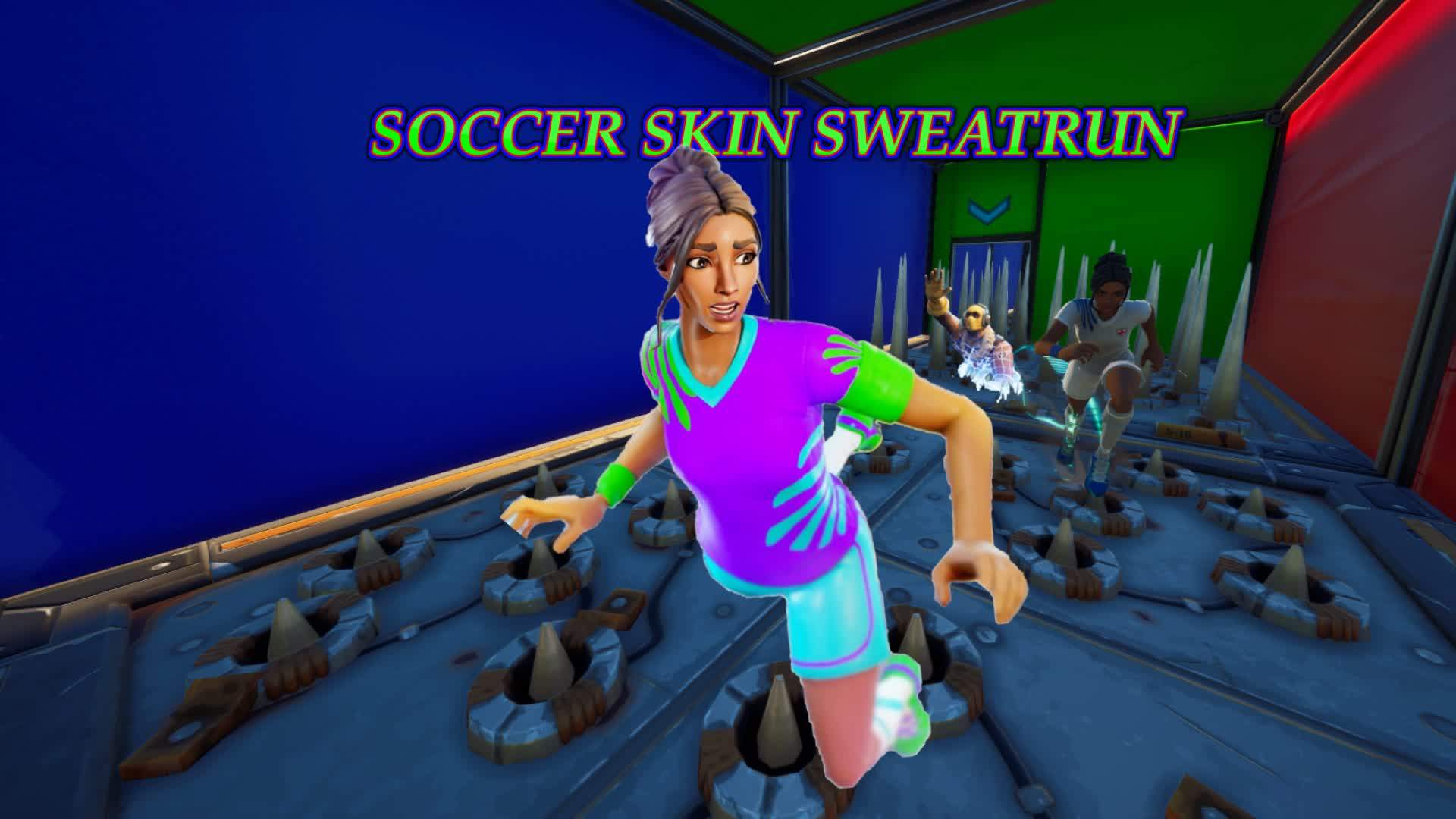 SOCCER SKIN SWEATRUN