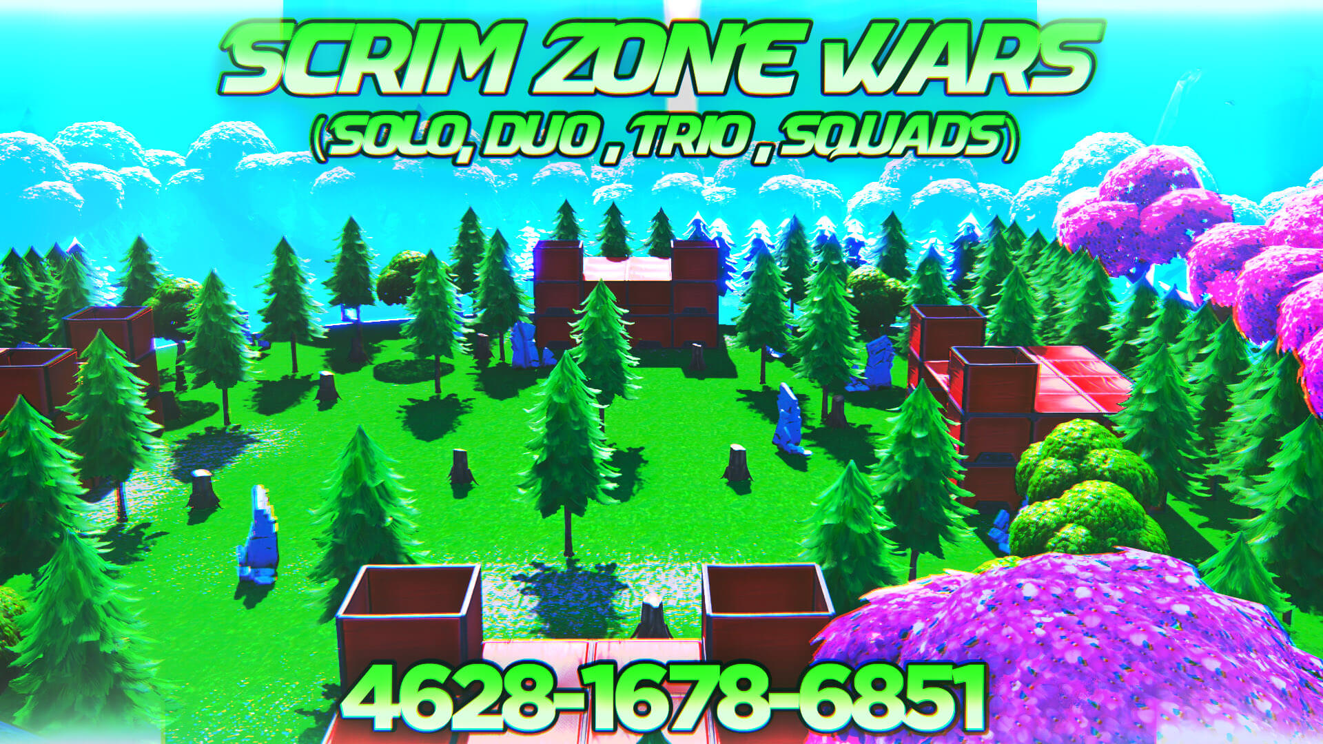 SCRIM ZONE WARS! (SOLO,DUO,TRIO,SQUADS)