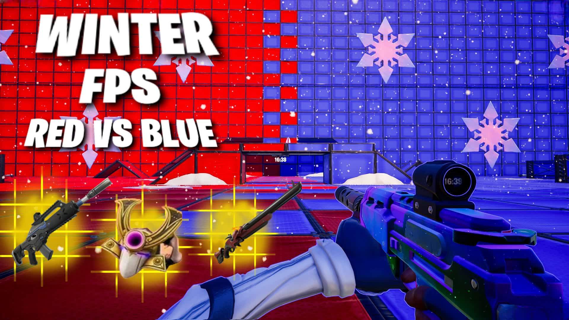 RED VS BLUE FPS [WINTER EDITION]❄️