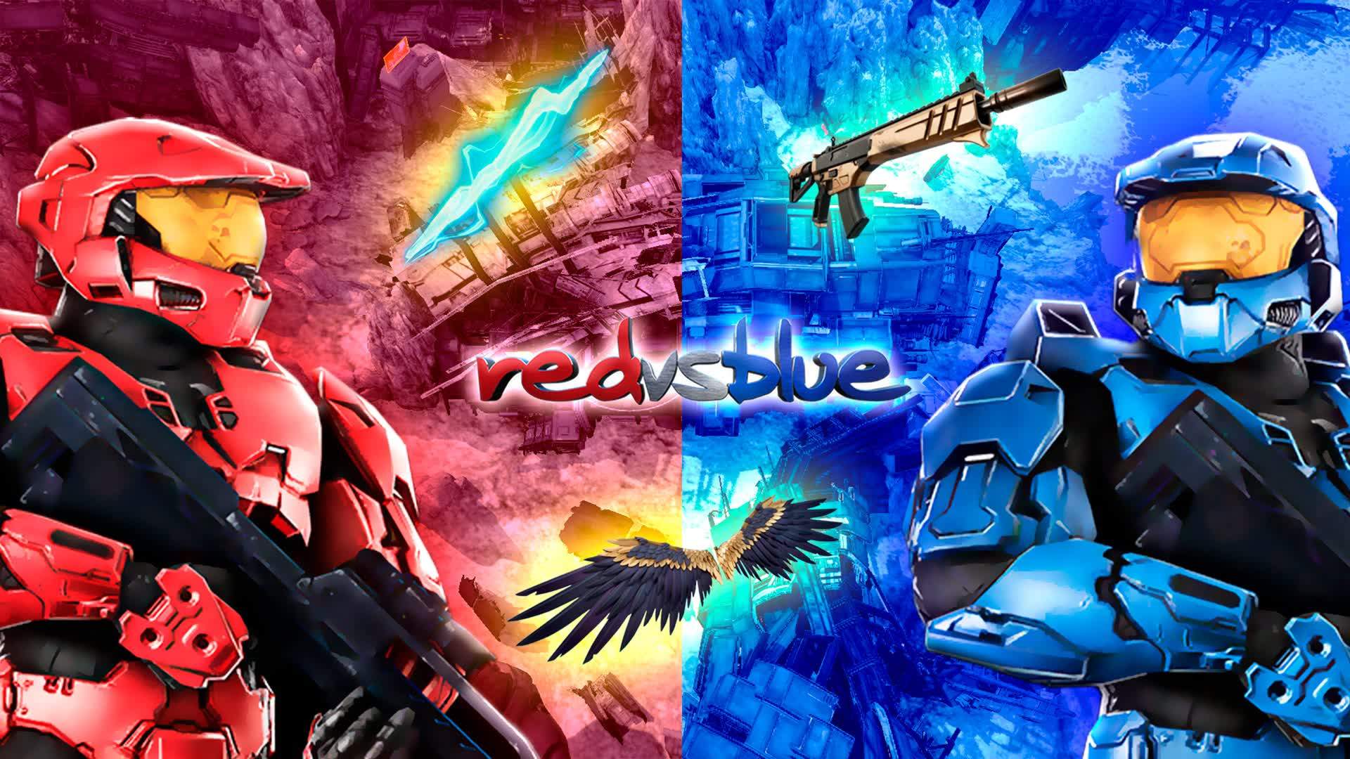 🔴RED VS BLUE🔵 CRIMSON - HALO