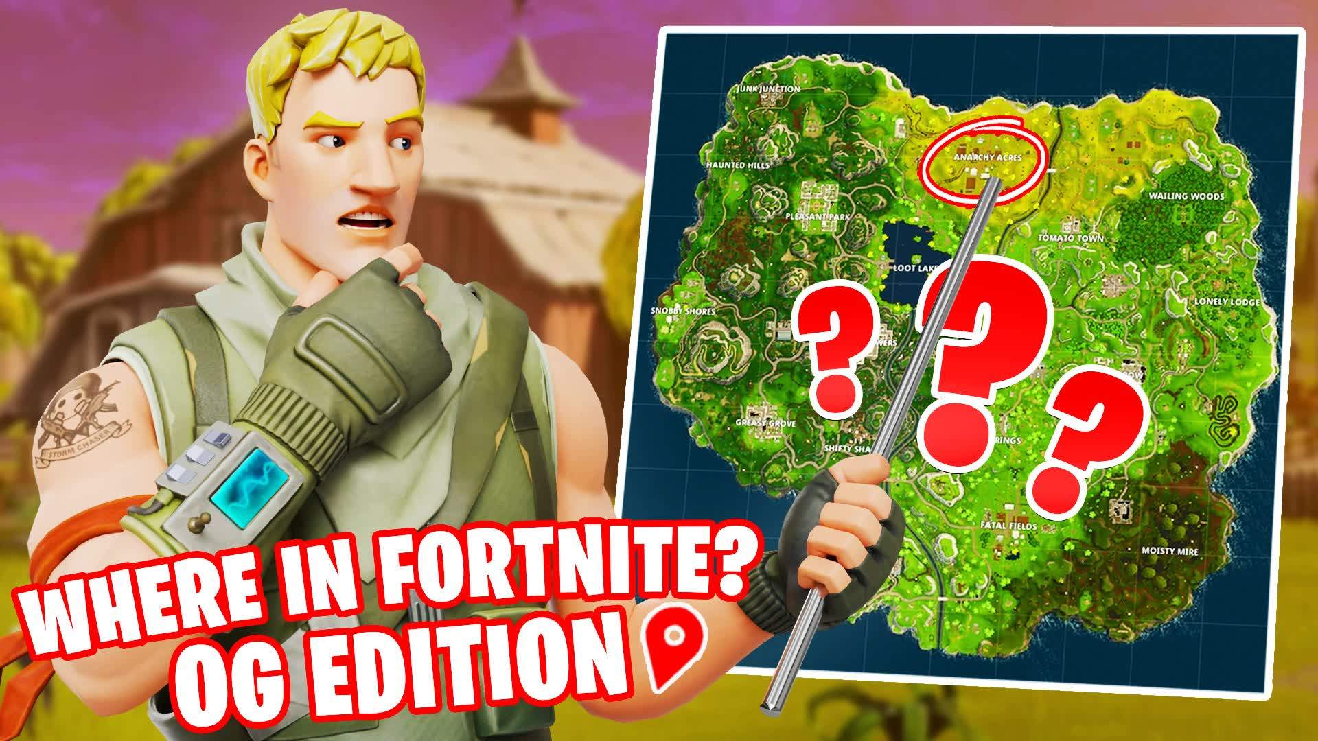 Where In Fortnite? 🗺️  | OG Edition 📌