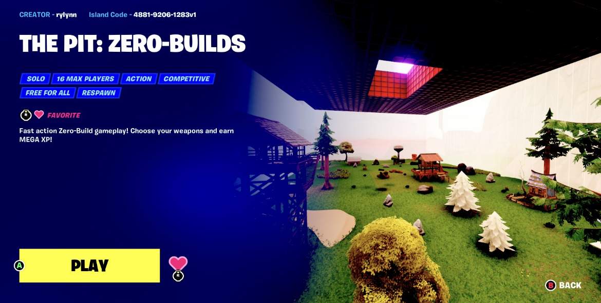 The Pit: Zero-Builds