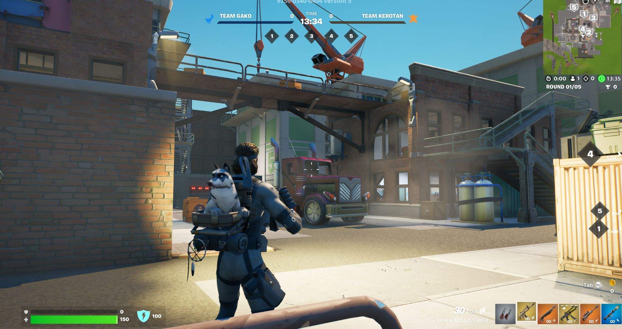 Metal Gear Online Killhouse B (Gun Game)