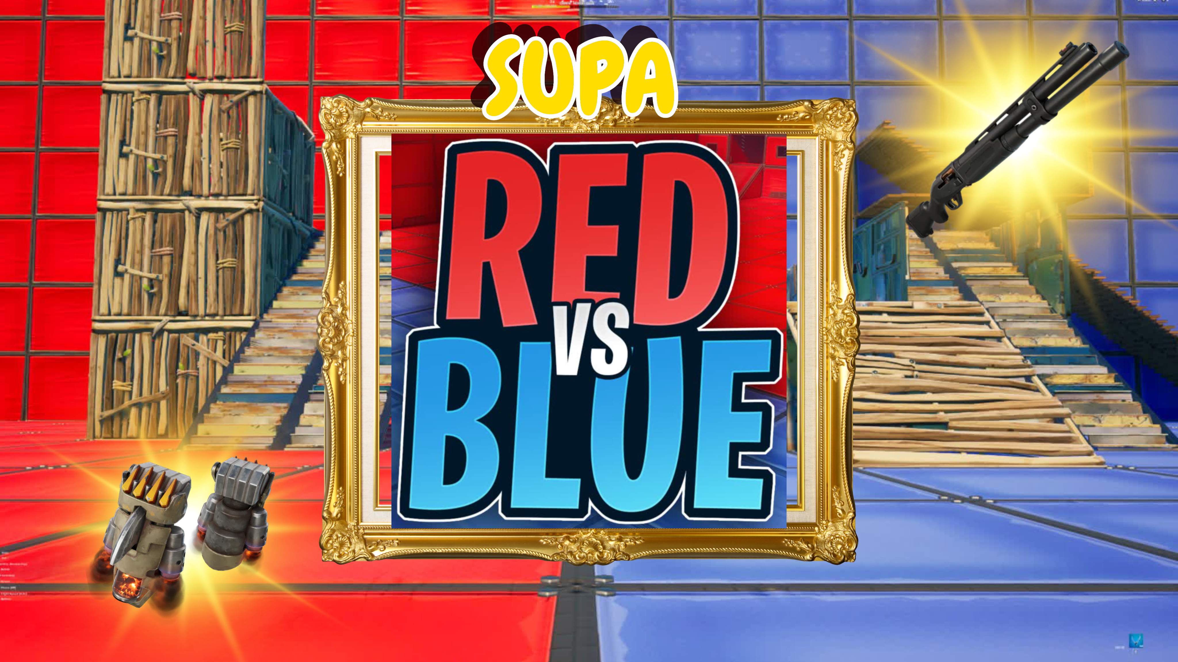 SUPA Red Vs Blue 🔴🔵