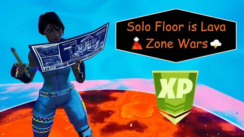 SOLO FLOOR IS LAVA ZONEWARS - NO MYTHICS
