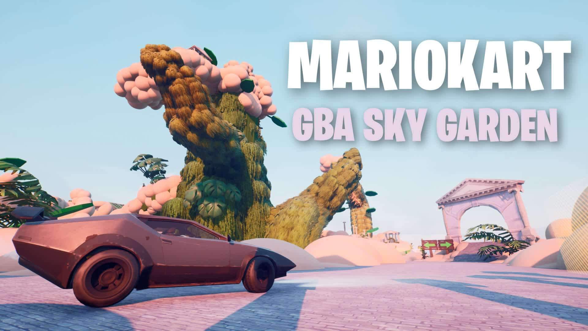 MARIOKART - GBA SKY GARDEN