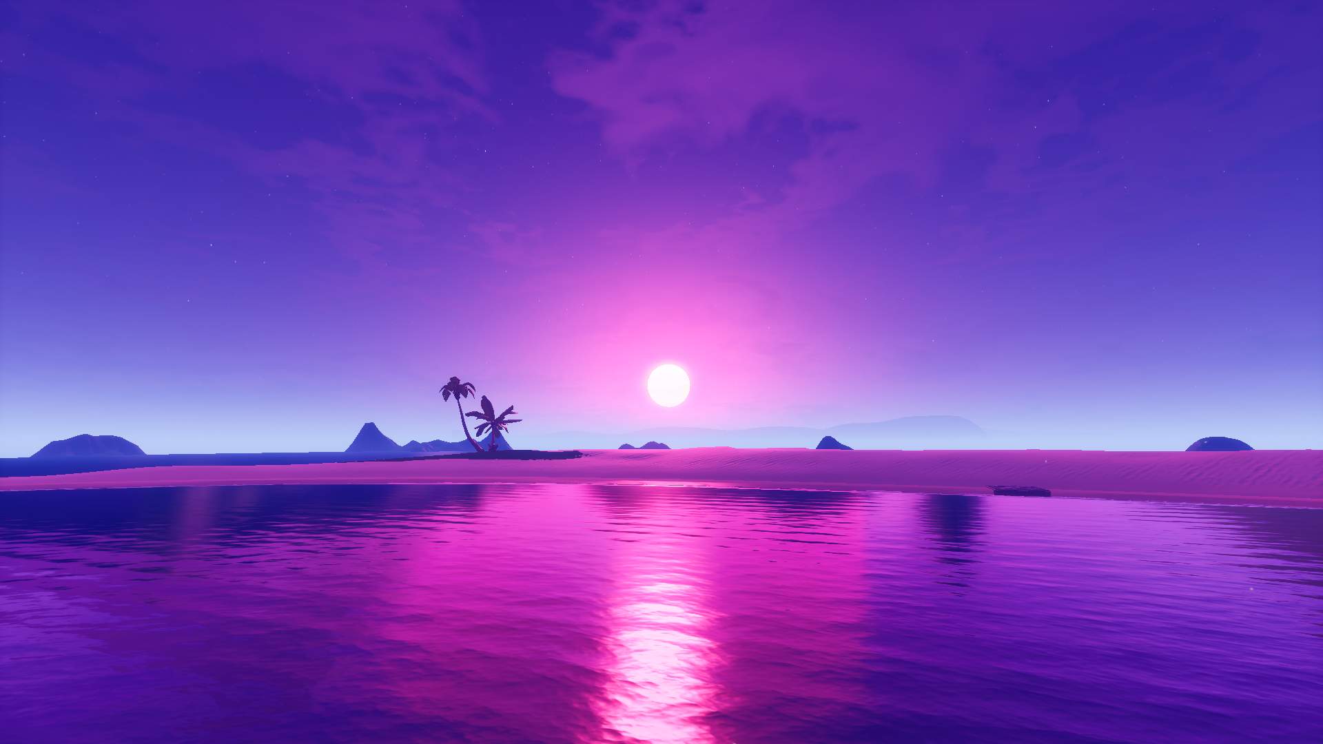 CHILL SUNSET 1V1 MAP