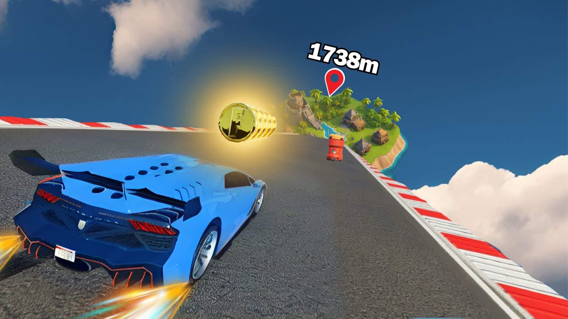 Mega Sky Ramp - Biggest Ramp Ever 💥