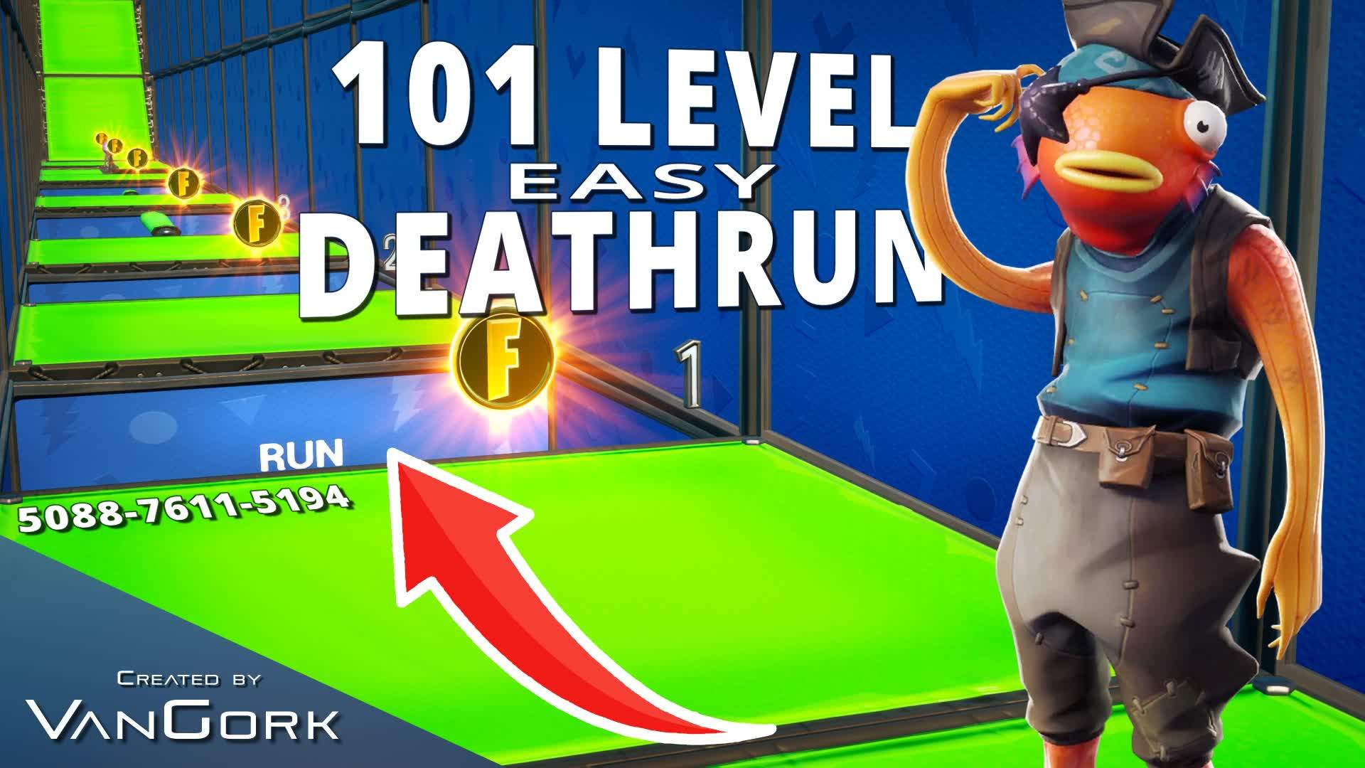 101 LEVEL EASY DEATHRUN BY VANGORK