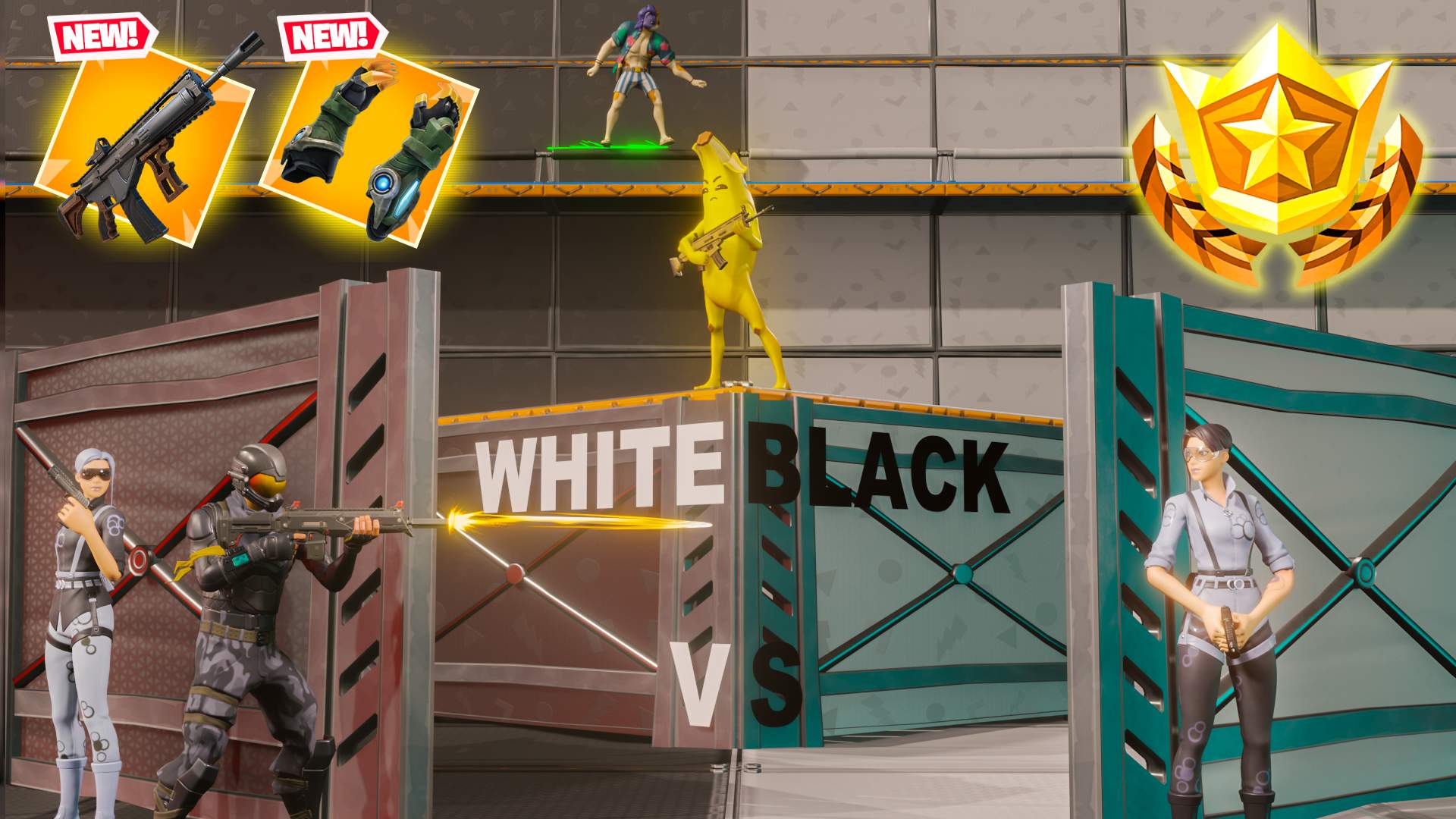 💥WHITE💥 VS 💥BLACK💥 (NEW FUN FFA)