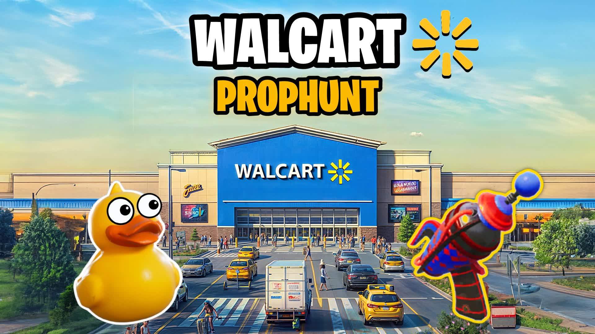 WALCART PROP HUNT 🛒