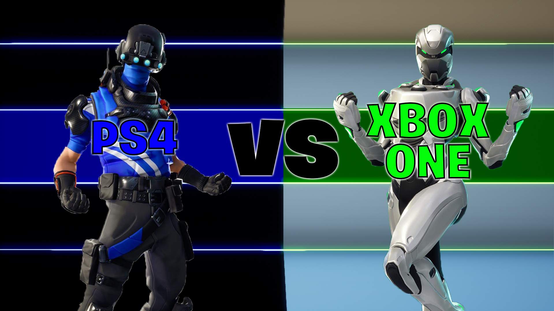 PS4 VS XBOX ONE BOXFIGHT