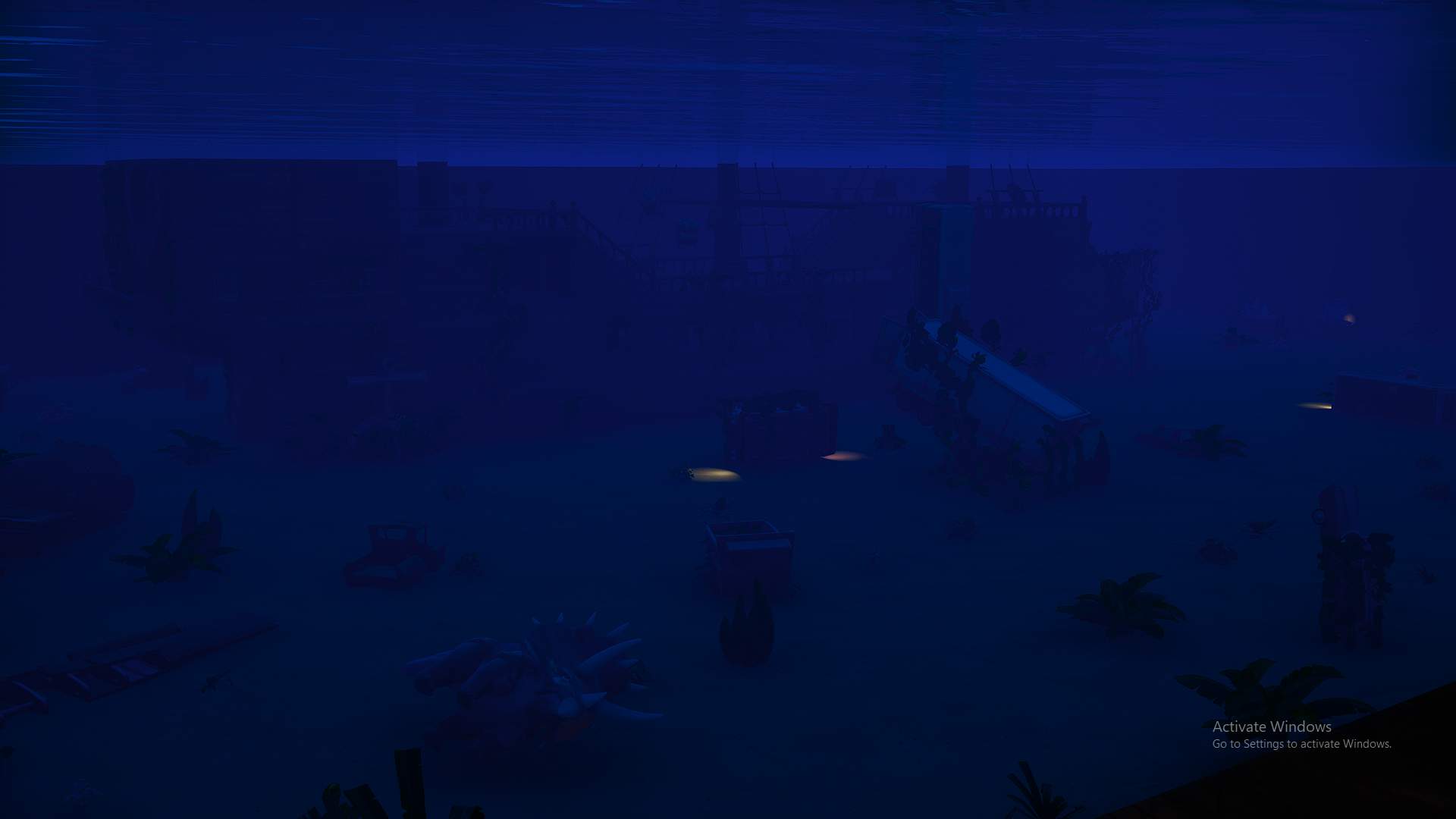 UNDERWATER HIDE AND SEEK