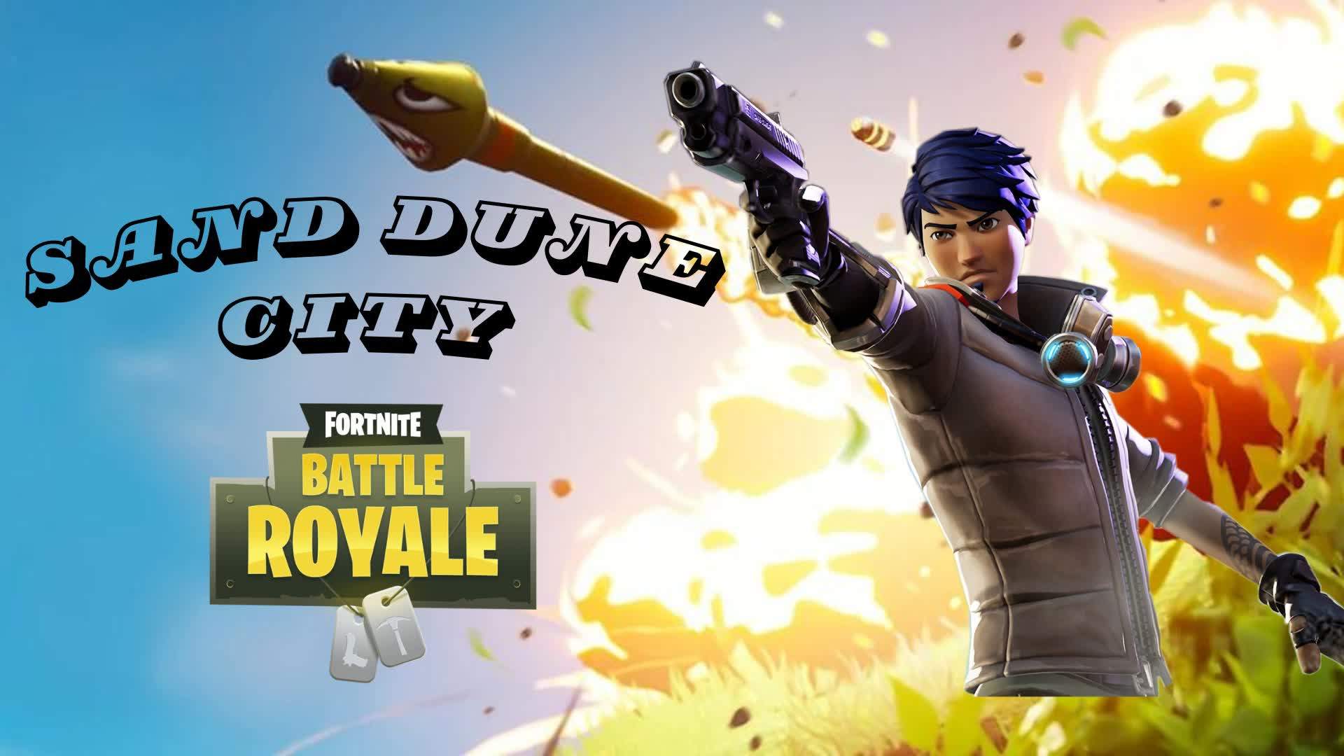 Sand Dune City: Mini Battle Royale