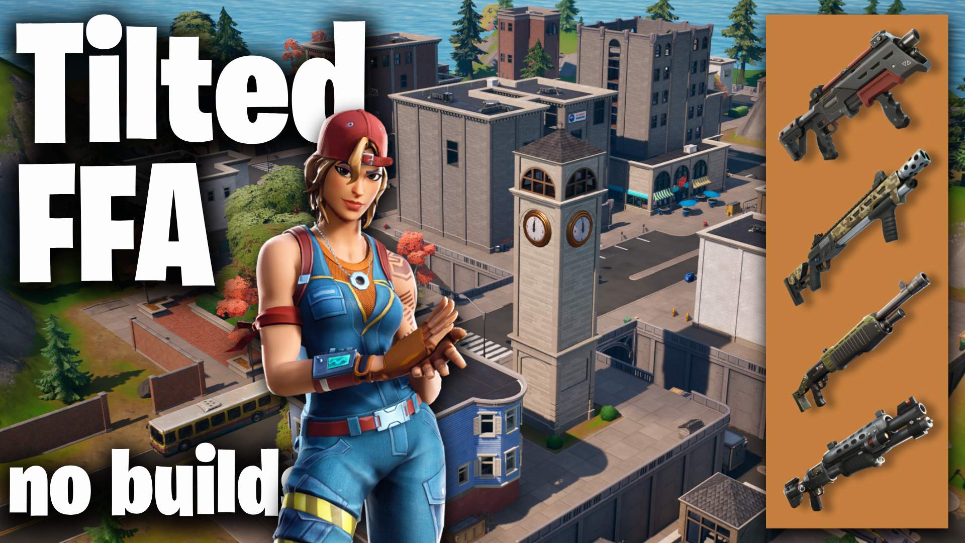 Tilted Towers FFA - No Builds