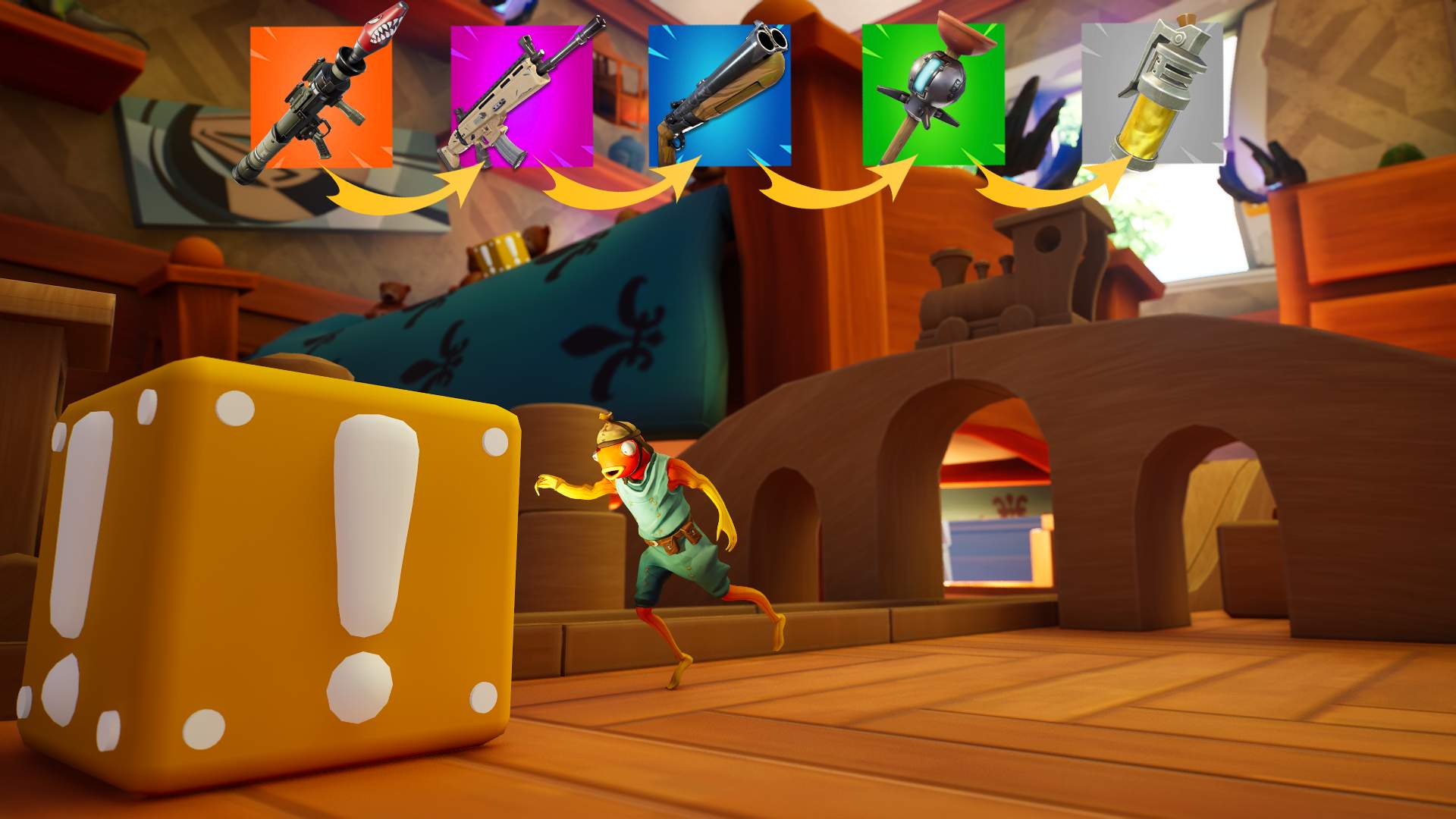 The Giant Bedroom | Gun Game Power Up