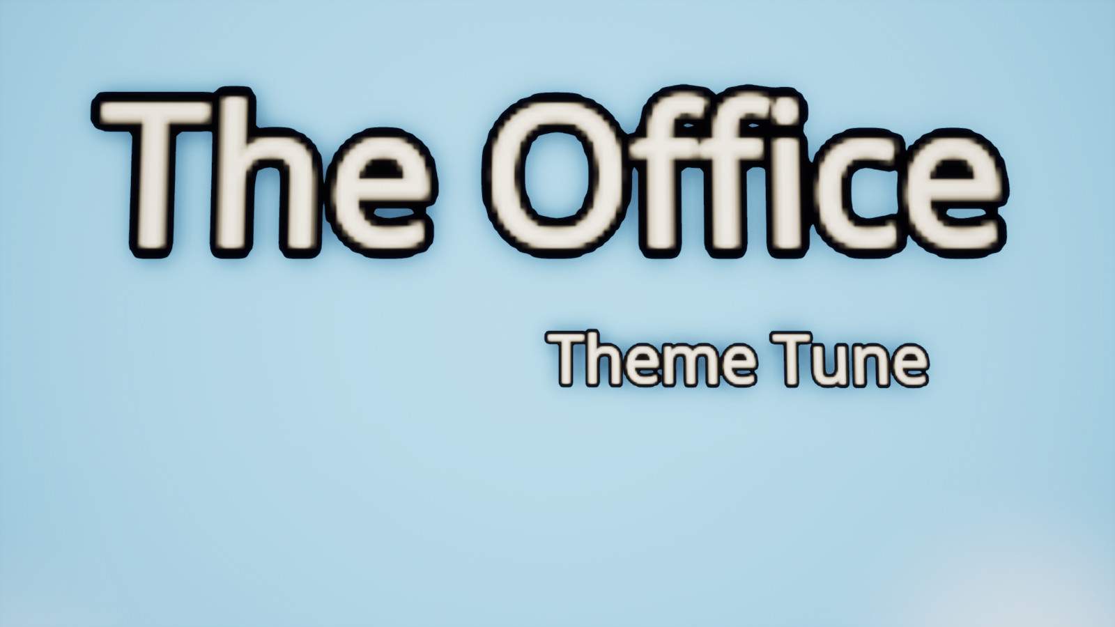 THE OFFICE MUSIC BLOCKS