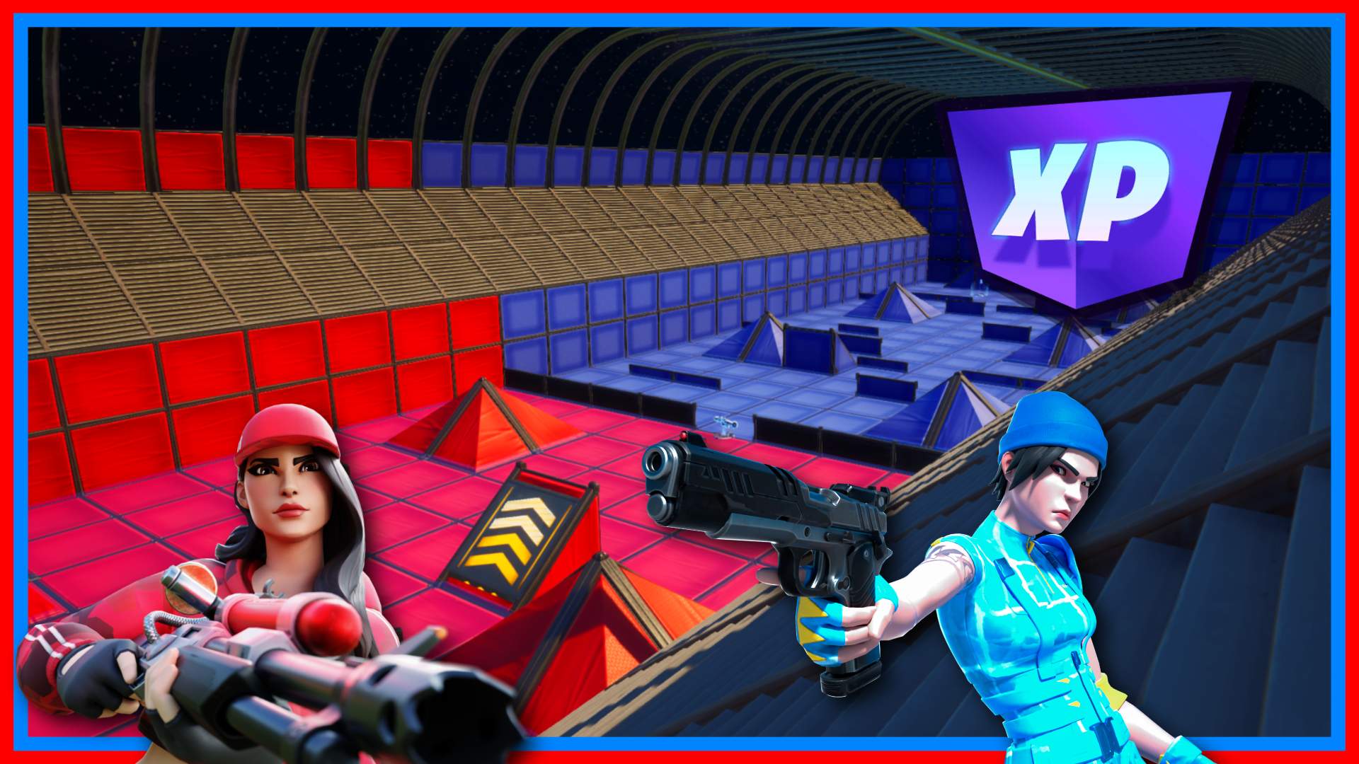 CAPTURE THE FLAG - 🔴RED VS BLUE🔵