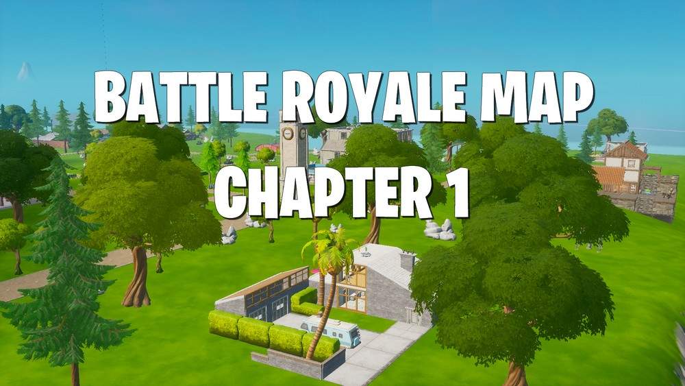 BATTLE ROYALE MAP CHAPTER 1
