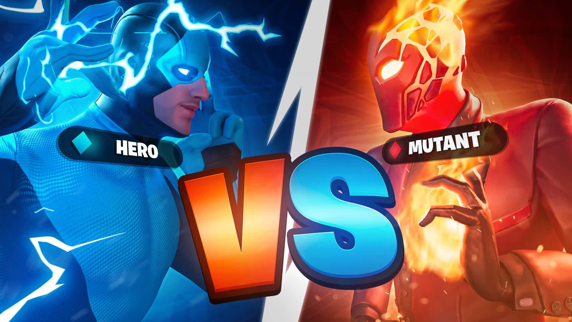 🦸HEROES vs MUTANTS👹
