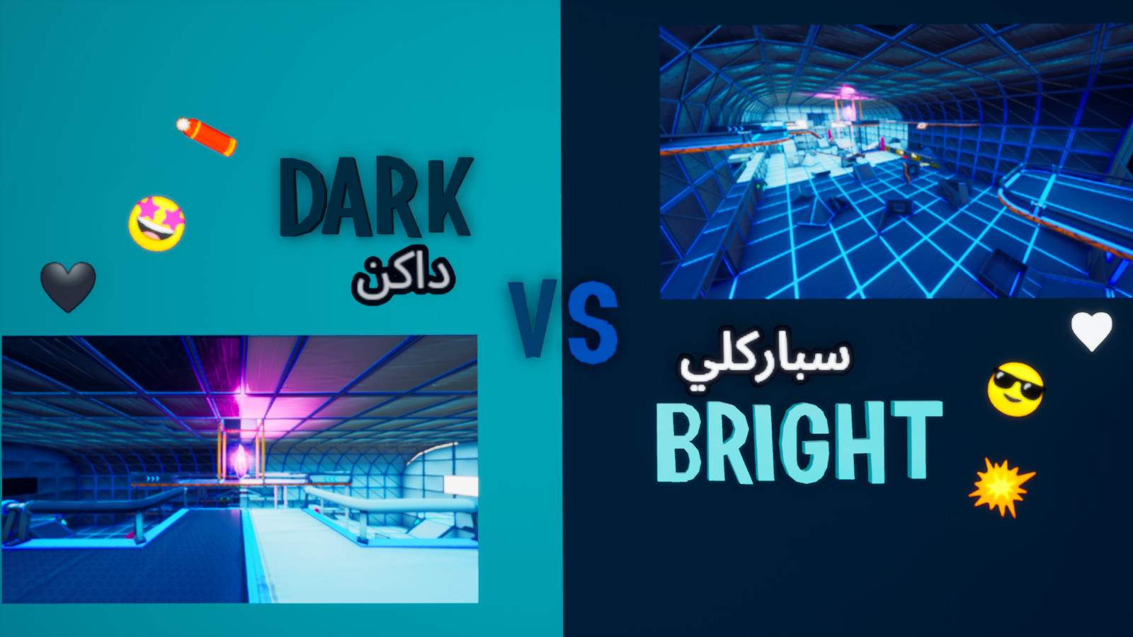 DARK VS BRIGHT - PRO 💯 PARTY